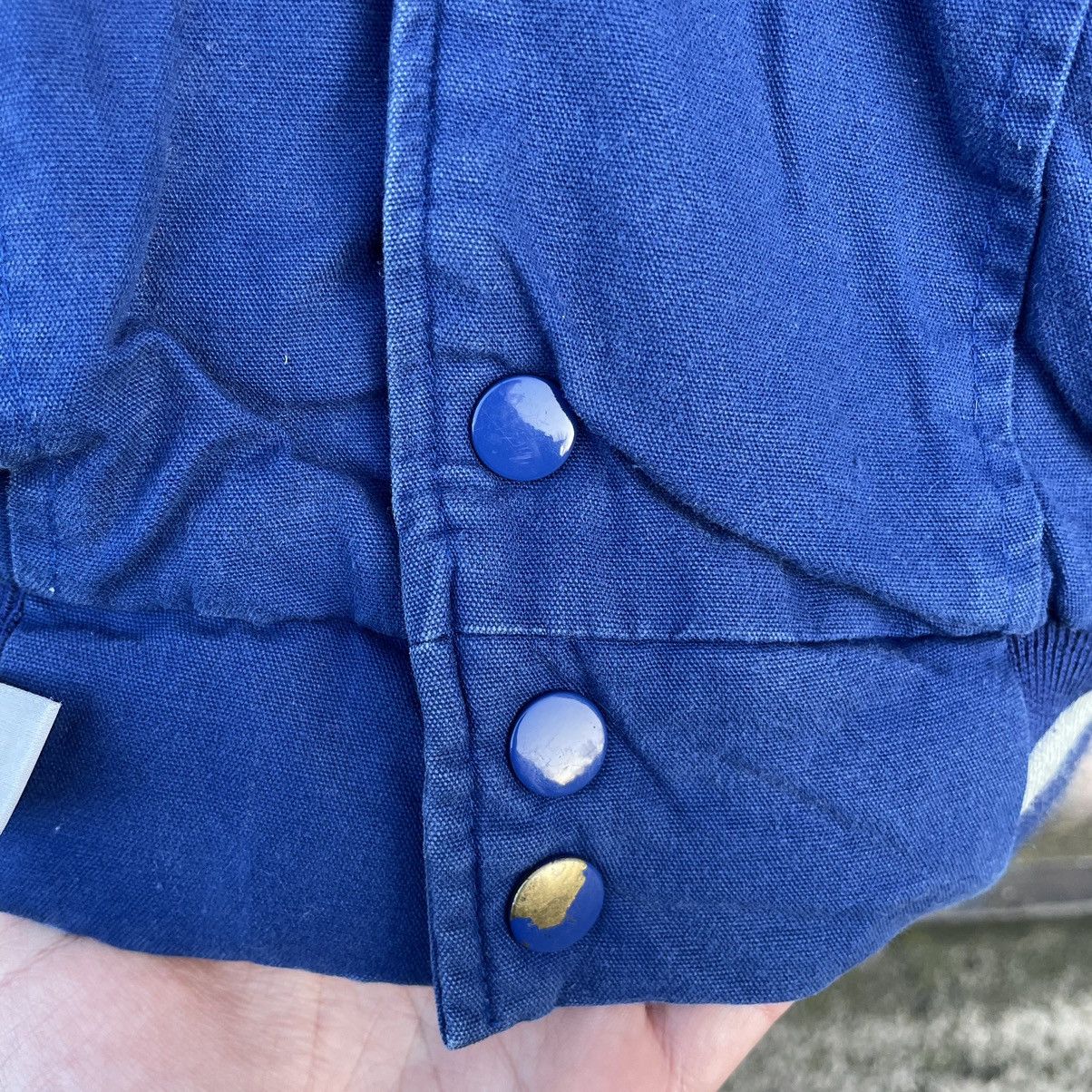 Japanese Brand × Vintage Vintage 90’s Blue Devils University Bomber Size US XL / EU 56 / 4 - 14 Thumbnail