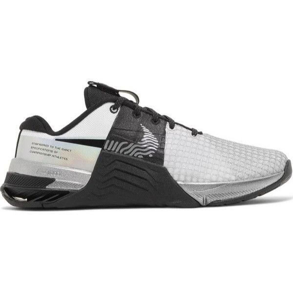 Nike Nike Metcon 8 Premium 'White Black Iridescent' Womens Shoes Size US 10 / IT 40 - 1 Thumbnail
