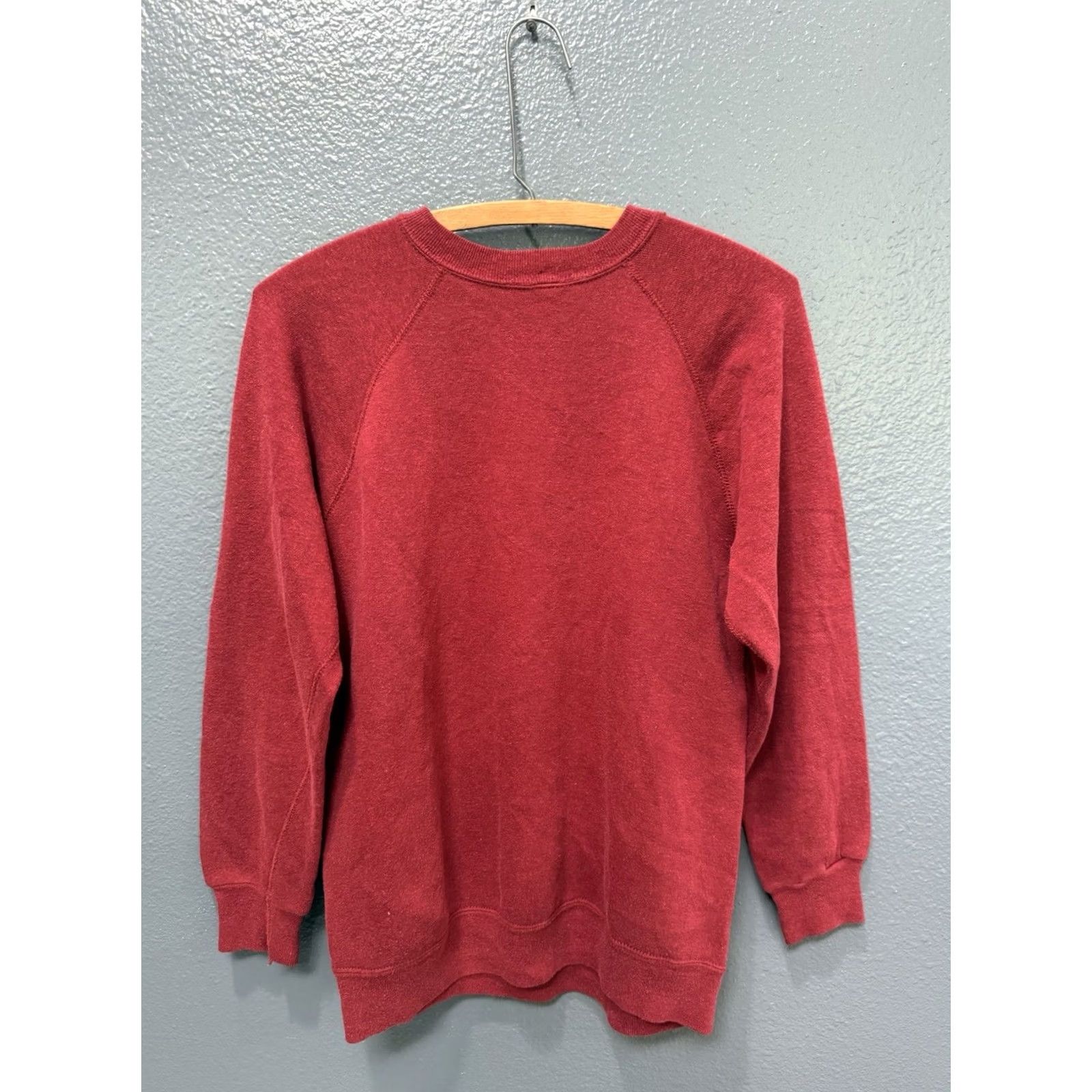 Vintage VINTAGE Artex Arizona State University Flock Print Red Sweatshirt M Men Pullover 70s University Mens Size US M / EU 48-50 / 2 - 5 Thumbnail