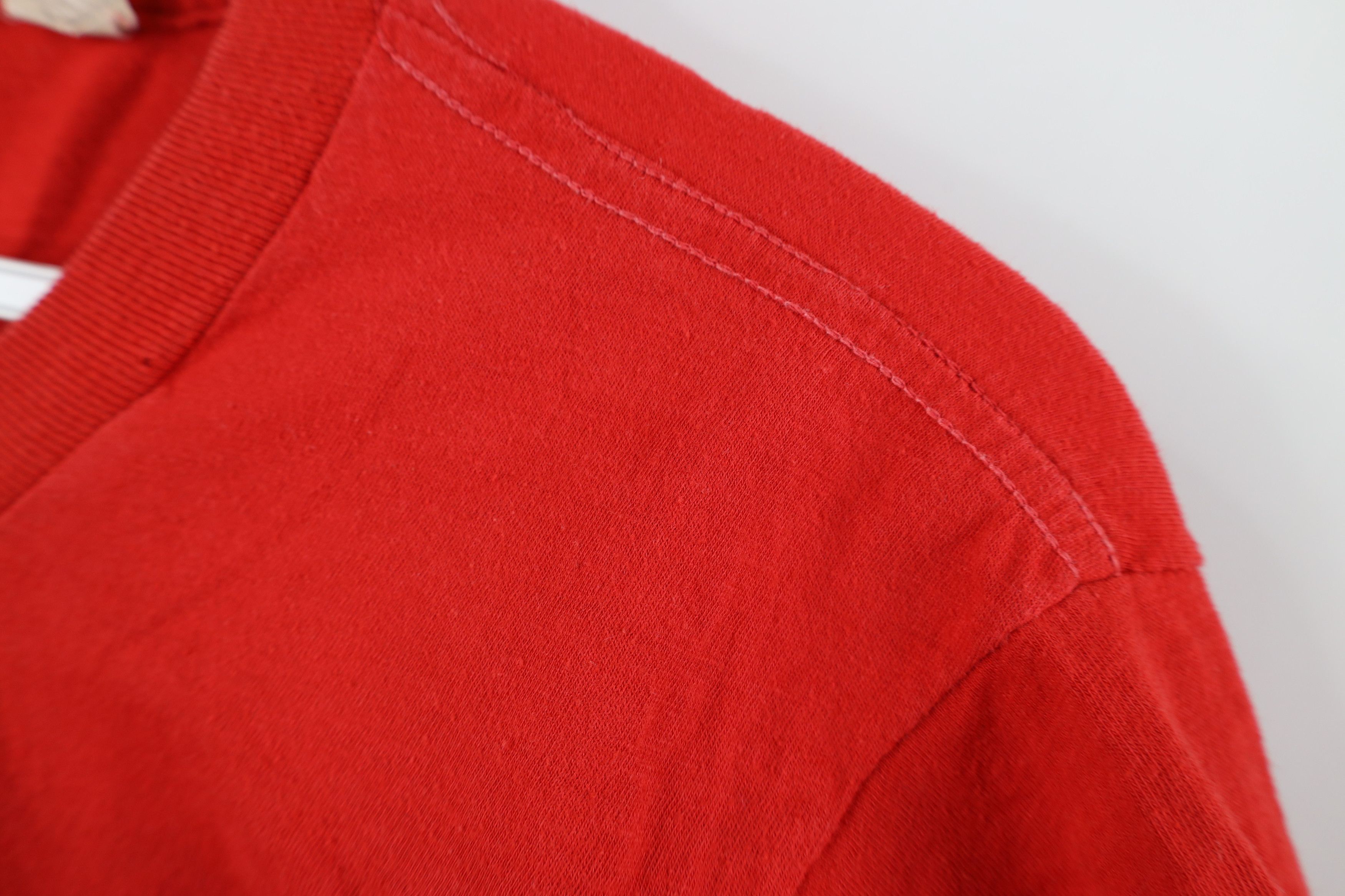 Vintage Vintage 80s Bros 3 Ring Circus Short Sleeve T-Shirt Red USA Size US L / EU 52-54 / 3 - 6 Thumbnail