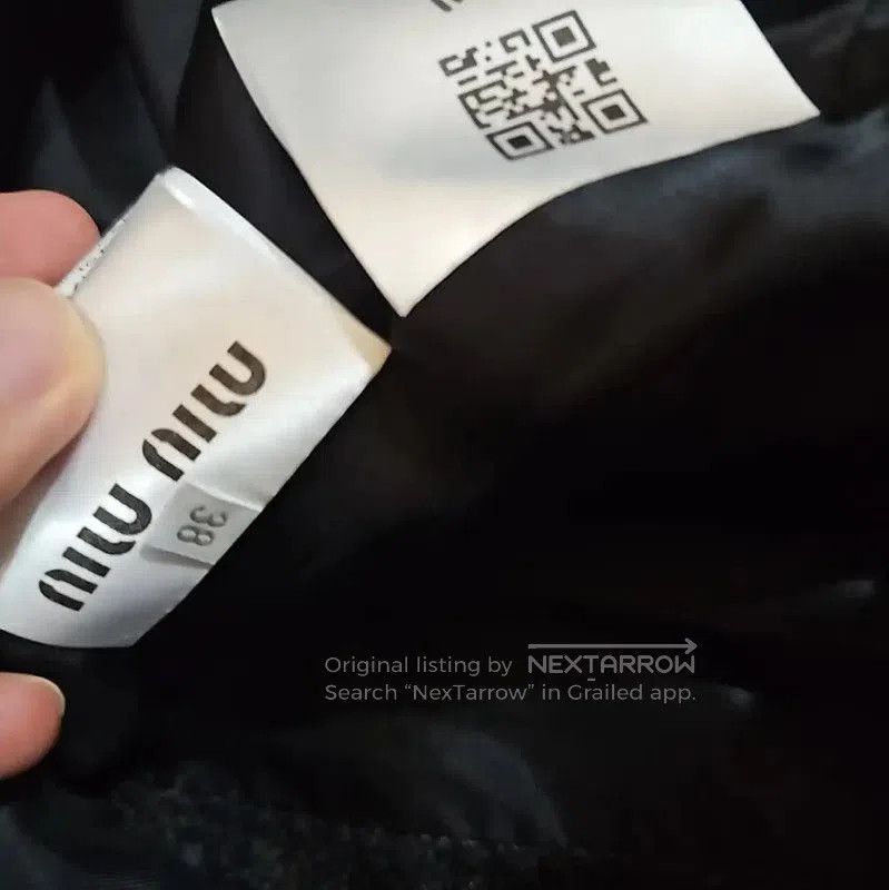 Miu Miu Miu Miu Grey Wool Women’s Coat . Size M / US 6-8 / IT 42-44 - 6 Thumbnail