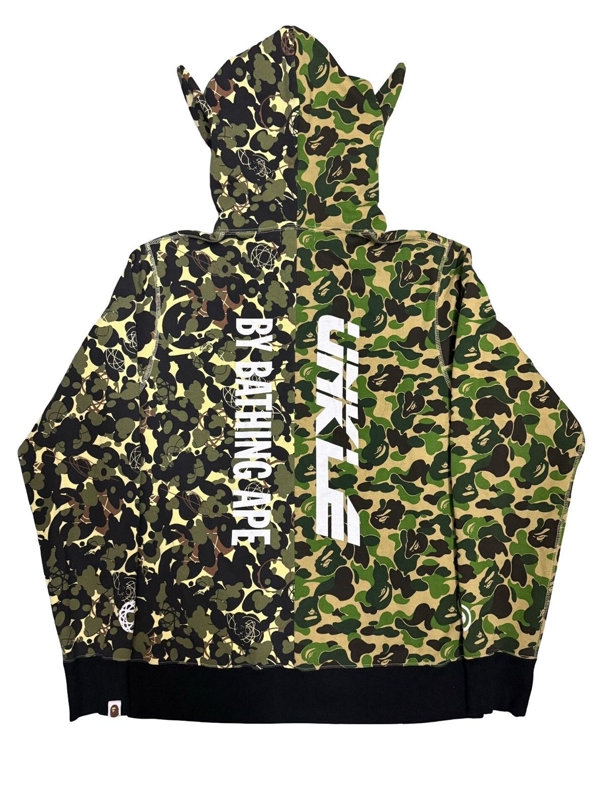 Bape BAPE x UNKLE SS21 WIDE Full Zip Hoodie in green Size US L / EU 52-54 / 3 - 2 Thumbnail