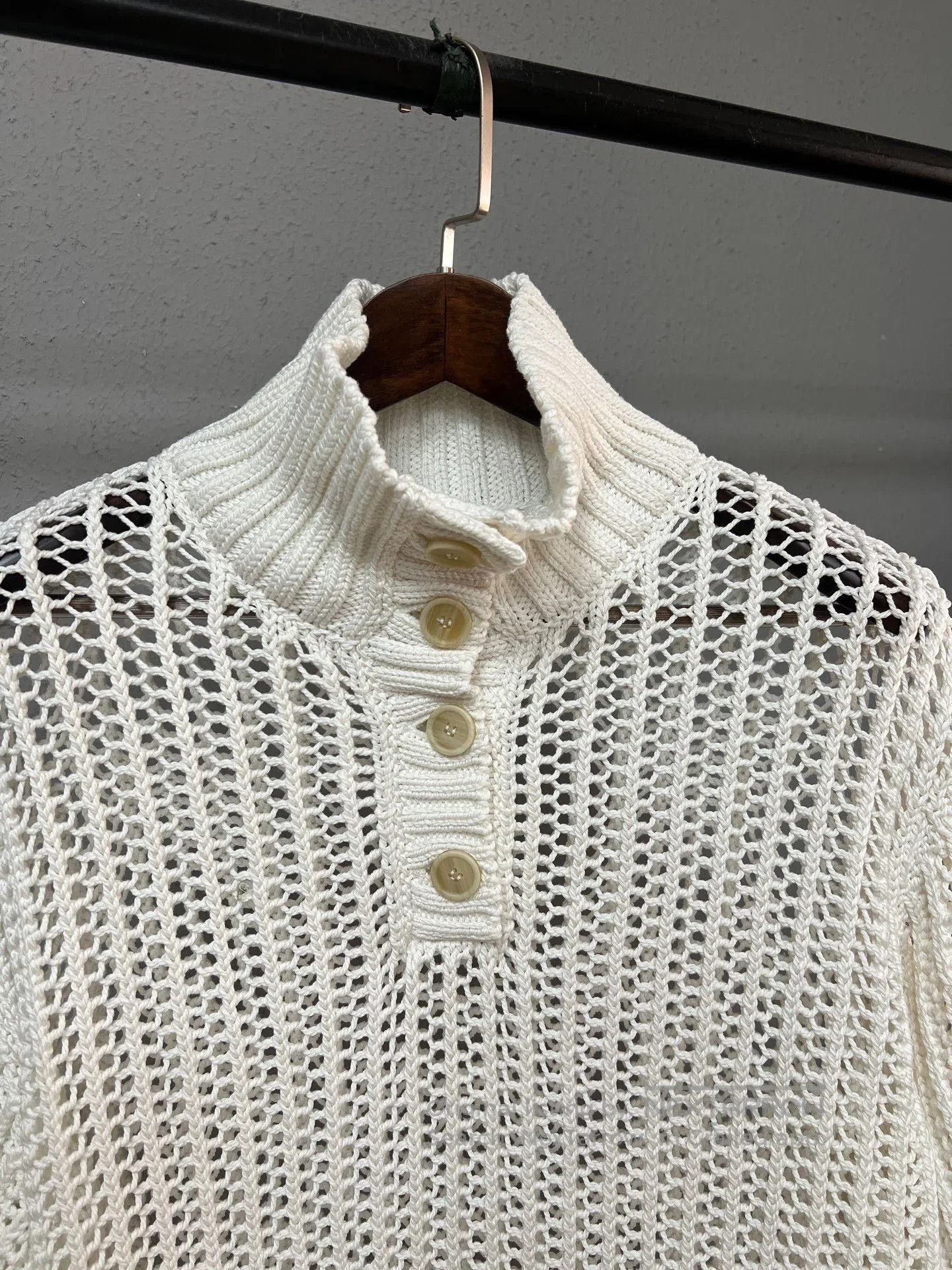 Brunello Cucinelli Brunello Cucinelli Knit Loose Polo. Size US M / EU 48-50 / 2 - 3 Thumbnail