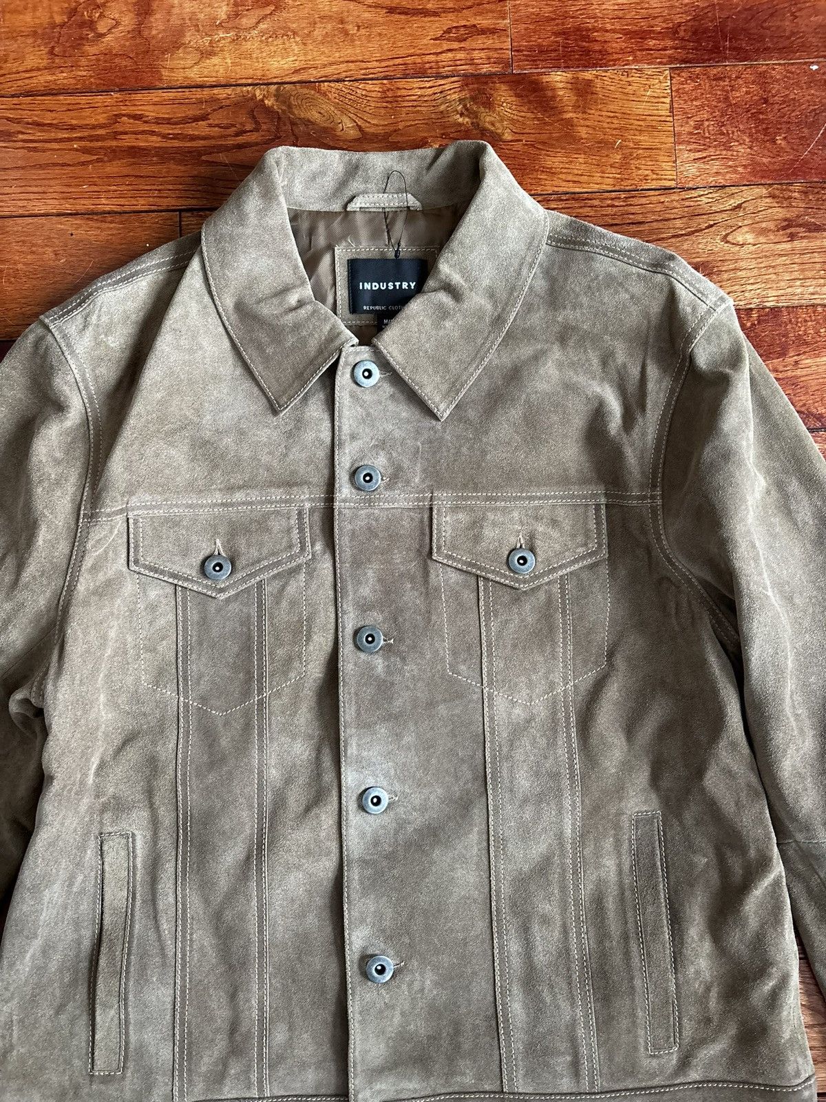 Other Suede Leather Jacket brand new with tags Size US M / EU 48-50 / 2 - 1 Thumbnail