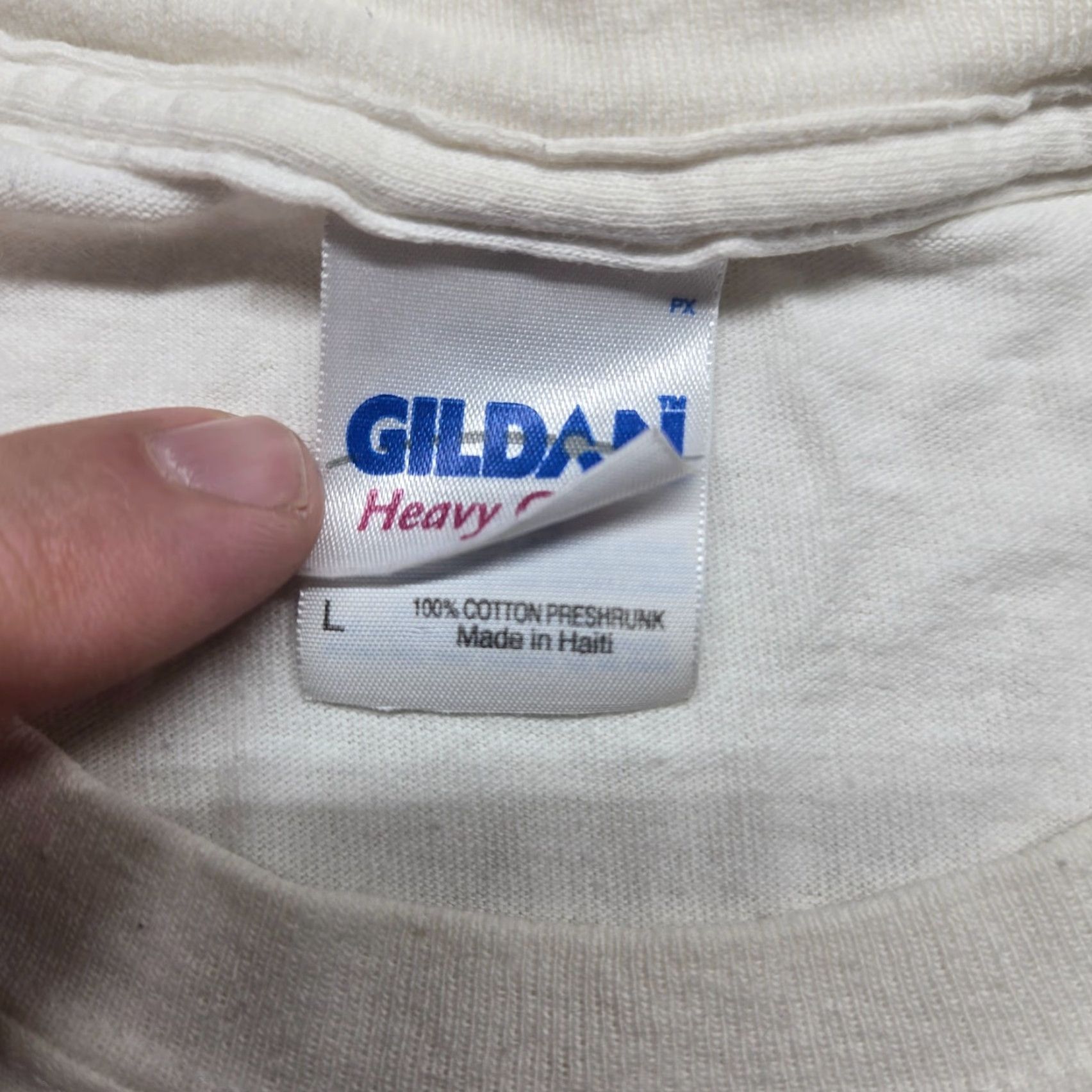 Gildan GILDAN Milwaukee Wisconsin Graphic T-Shirt White Adult Men's L Large 100% Cotton Size US L / EU 52-54 / 3 - 3 Thumbnail