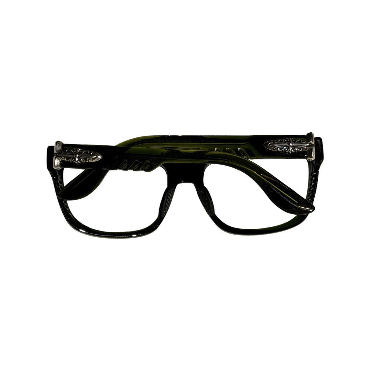 Chrome Hearts Disco stick green sunglasses clear frame Size ONE SIZE - 5 Thumbnail
