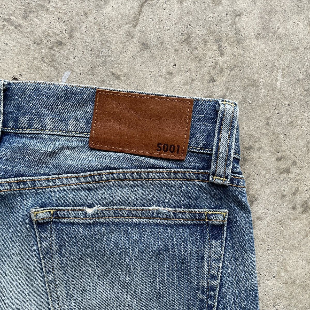 Japanese Brand W32x31.5 Vintage Japanese Denim Faded Jeans Pants Size US 32 / EU 48 - 8 Thumbnail