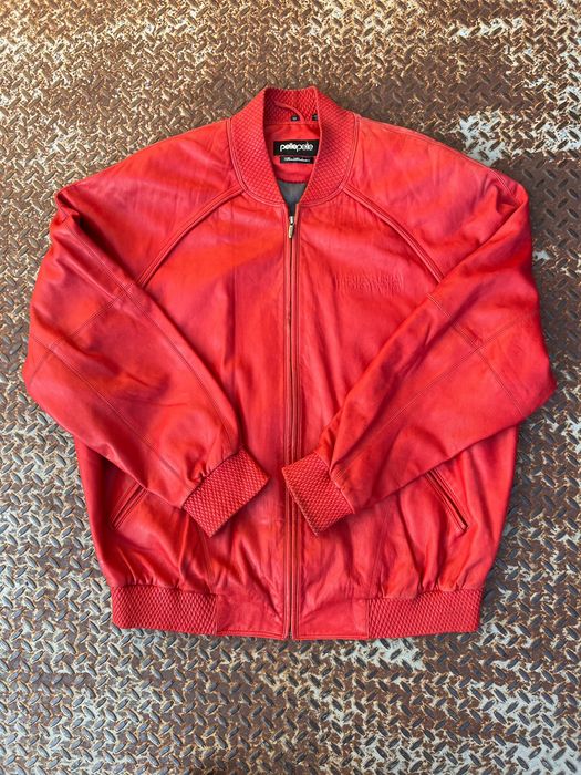 Vintage PELLE PELLE Marc Buchanan Butter Soft Leather Jacket Grailed