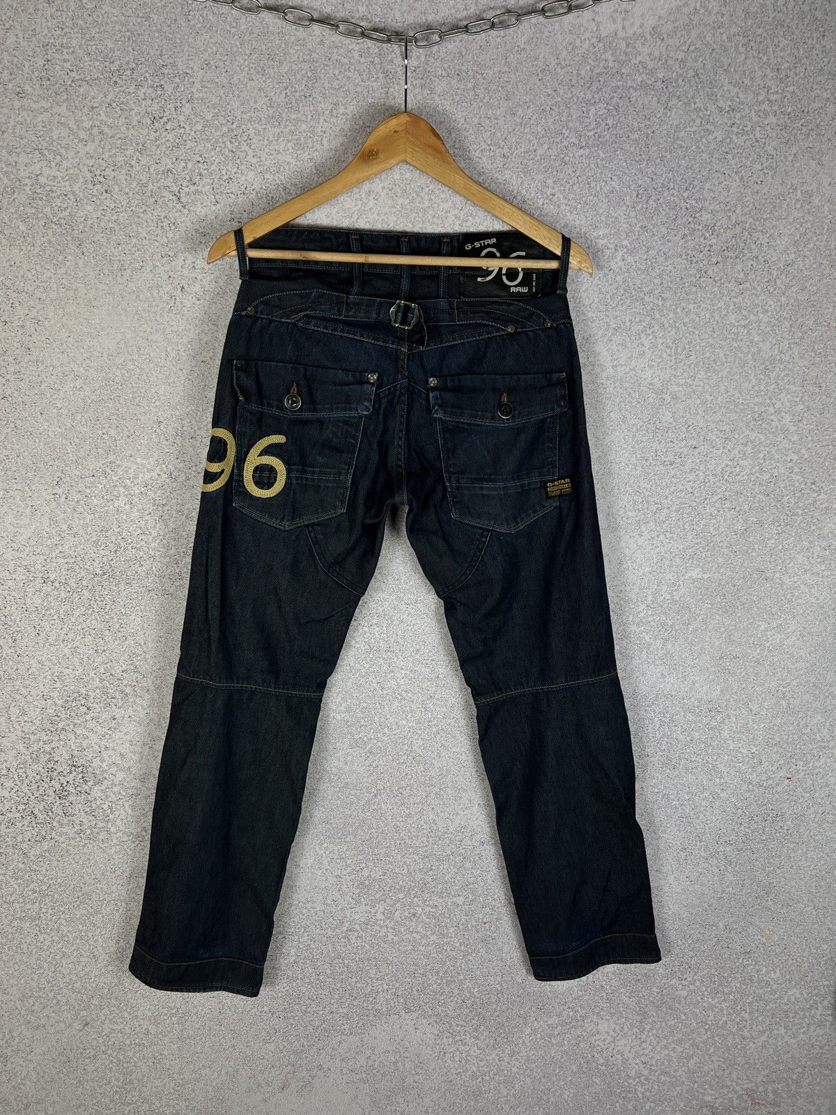 G-Star Vintage G Star Raw Avant Garde Denim Faded Jeans Size US 28 / EU 44 - 1 Thumbnail