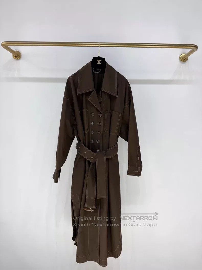 Fendi Fendi Double-breasted Check Windbreaker Jacket Size XS / US 0-2 / IT 36-38 - 1 Thumbnail
