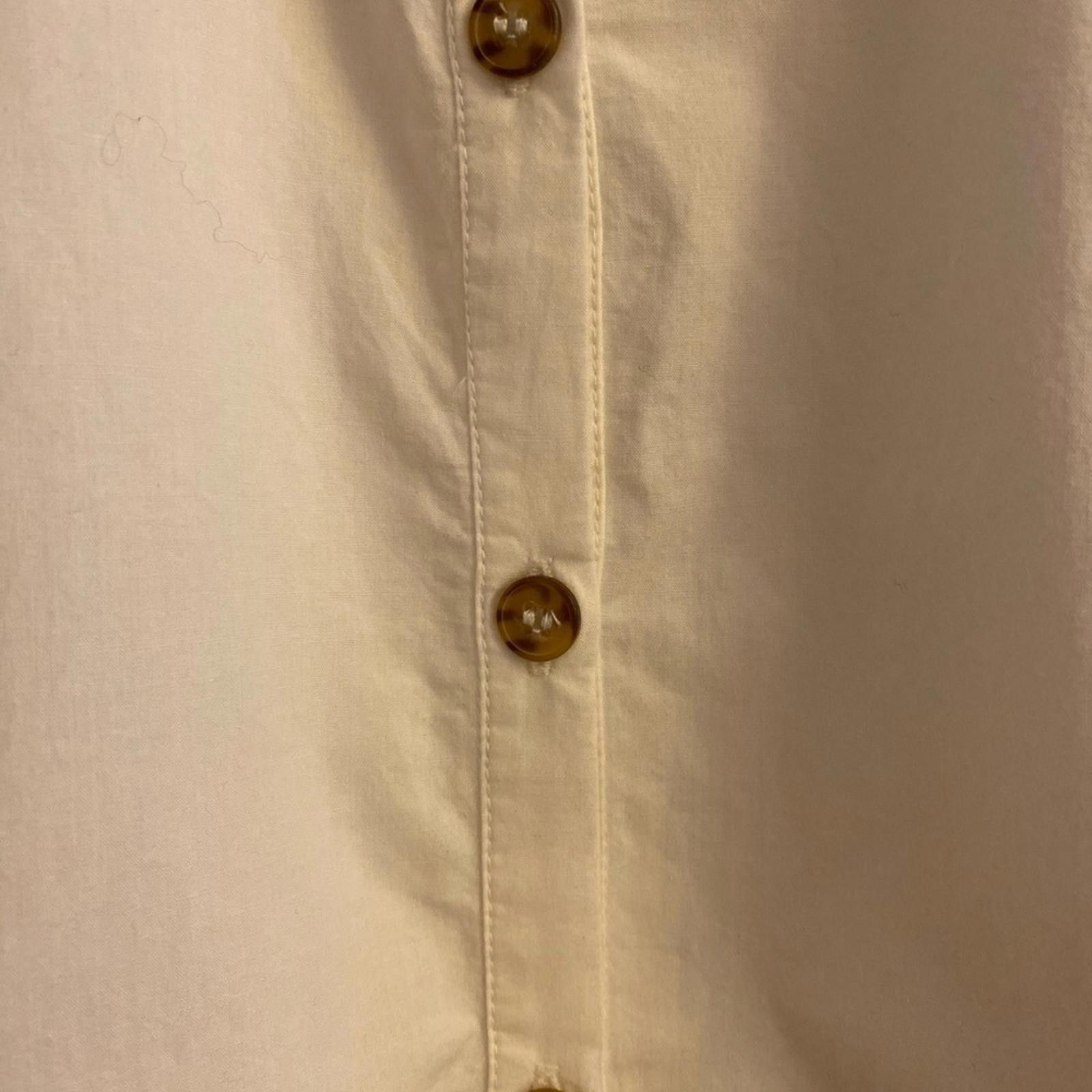 Ulla Johnson Willa Top White Cotton Size M / US 6-8 / IT 42-44 - 5 Thumbnail