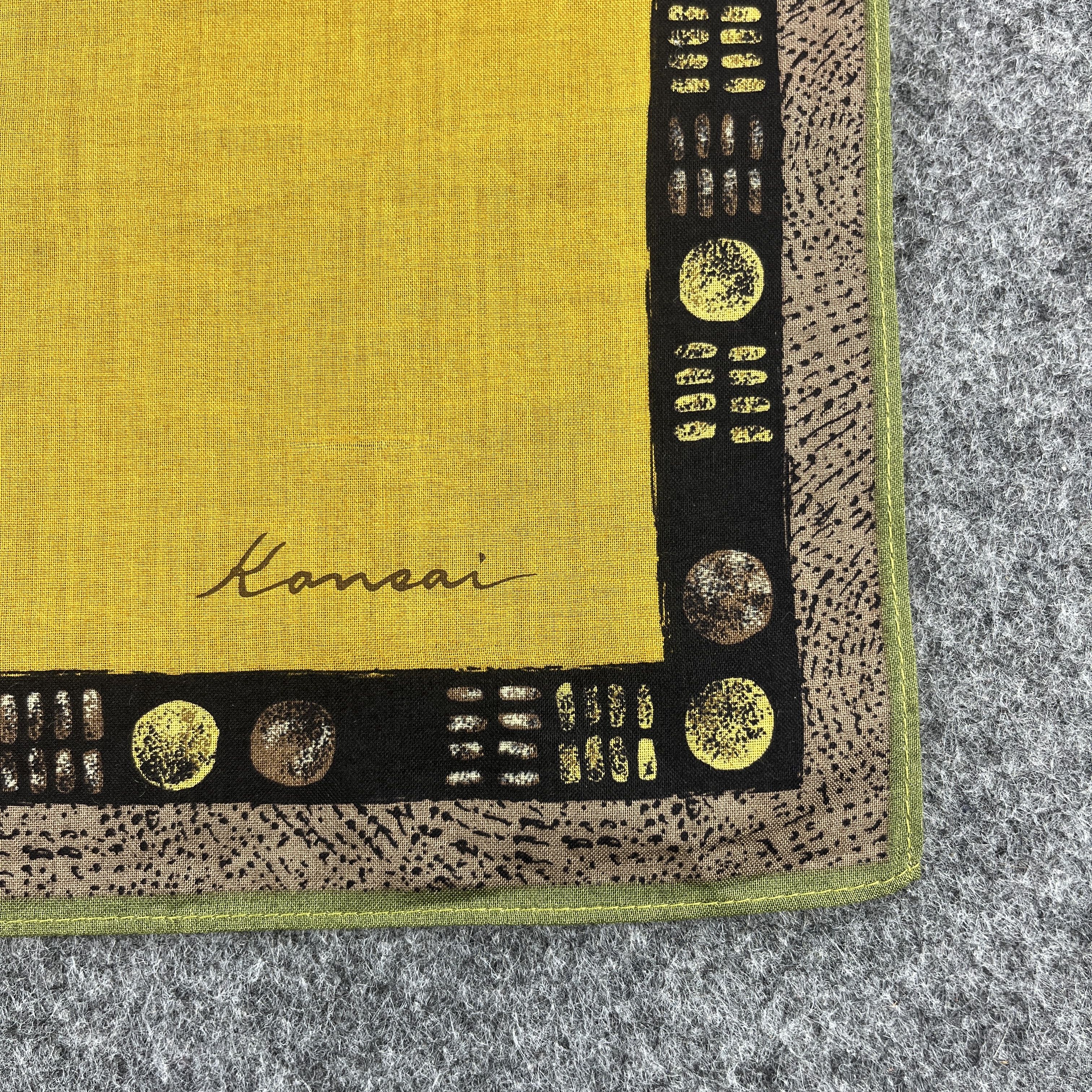 Japanese Brand Kansai Yamamoto Handkerchief / Bandana / Neckerchief B361 Size ONE SIZE - 3 Thumbnail
