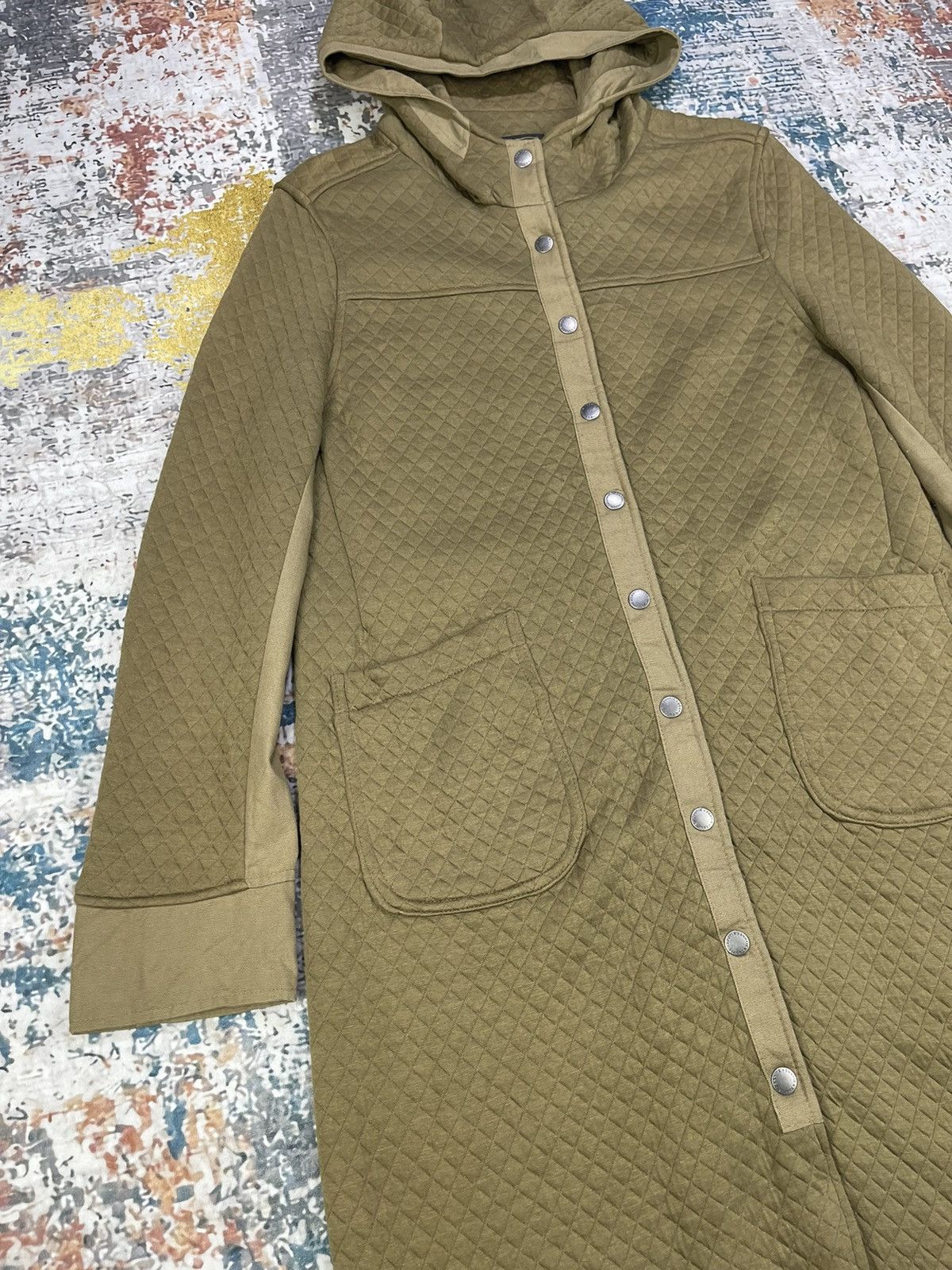 Japanese Brand Zootie Des Sucettes Quilted Hoodie Parkas Size L / US 10 / IT 46 - 2 Thumbnail