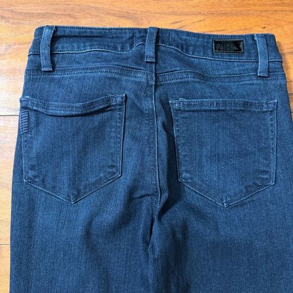 Paige PAIGE Dark Blue High Rise Muse Skinny Jeans Sz 25 Size 25" / US 0 / IT 36 - 2 Thumbnail