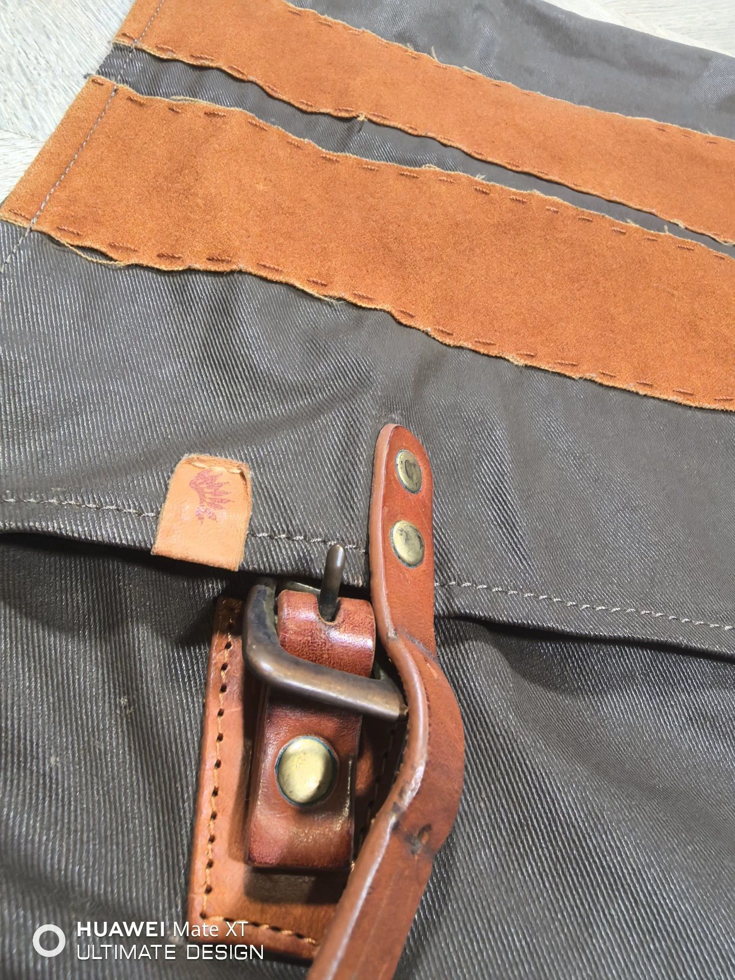 Visvim VISVIM 16AW SERVICES SHOULDER BAG waxed wool hunter Size ONE SIZE - 2 Thumbnail