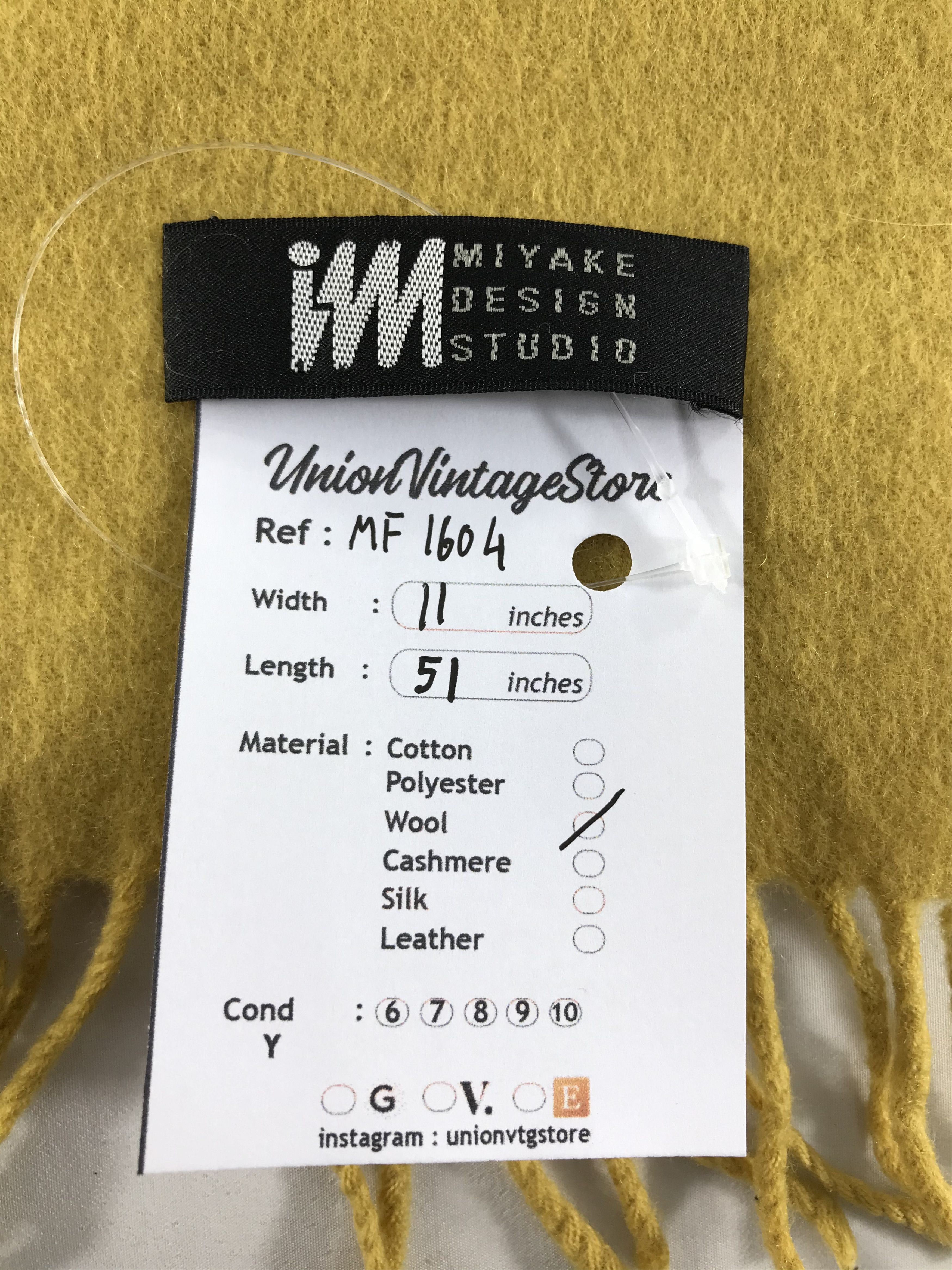Issey Miyake Vintage Issey Miyake Scarf/Muffler/Neckwear MF1604 Size ONE SIZE - 5 Thumbnail