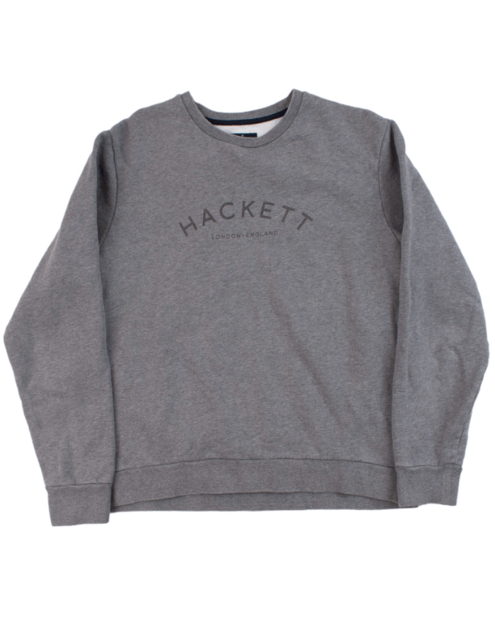 Hackett Hackett London England Classic Fit Sweatshirt Grey Size XL Size US XL / EU 56 / 4 - 1 Thumbnail