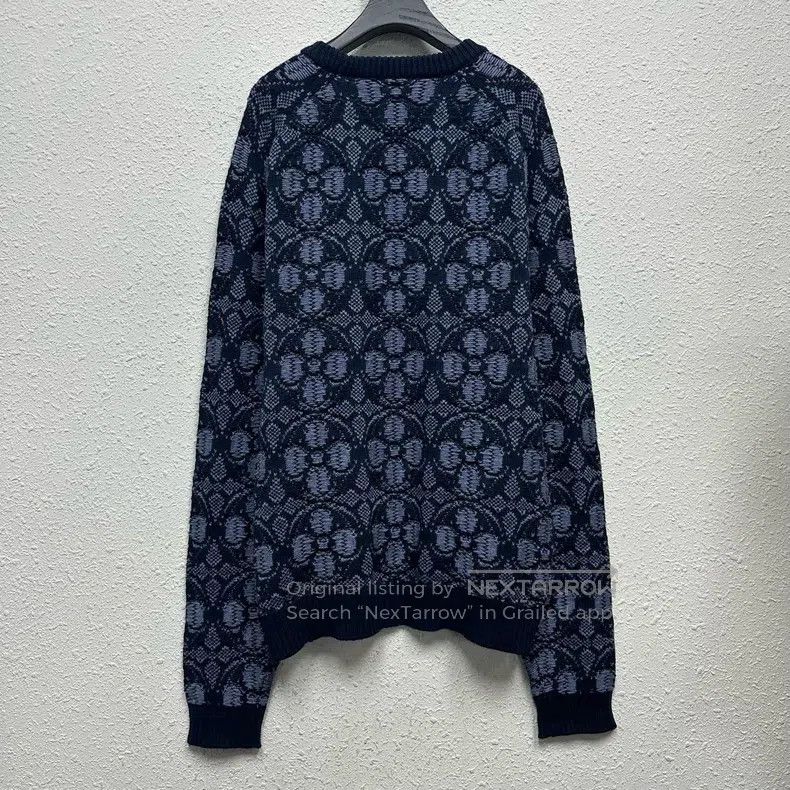 Louis Vuitton Louis Vuitton size 4l Three-flower knit full-print sweater Size US M / EU 48-50 / 2 - 2 Thumbnail