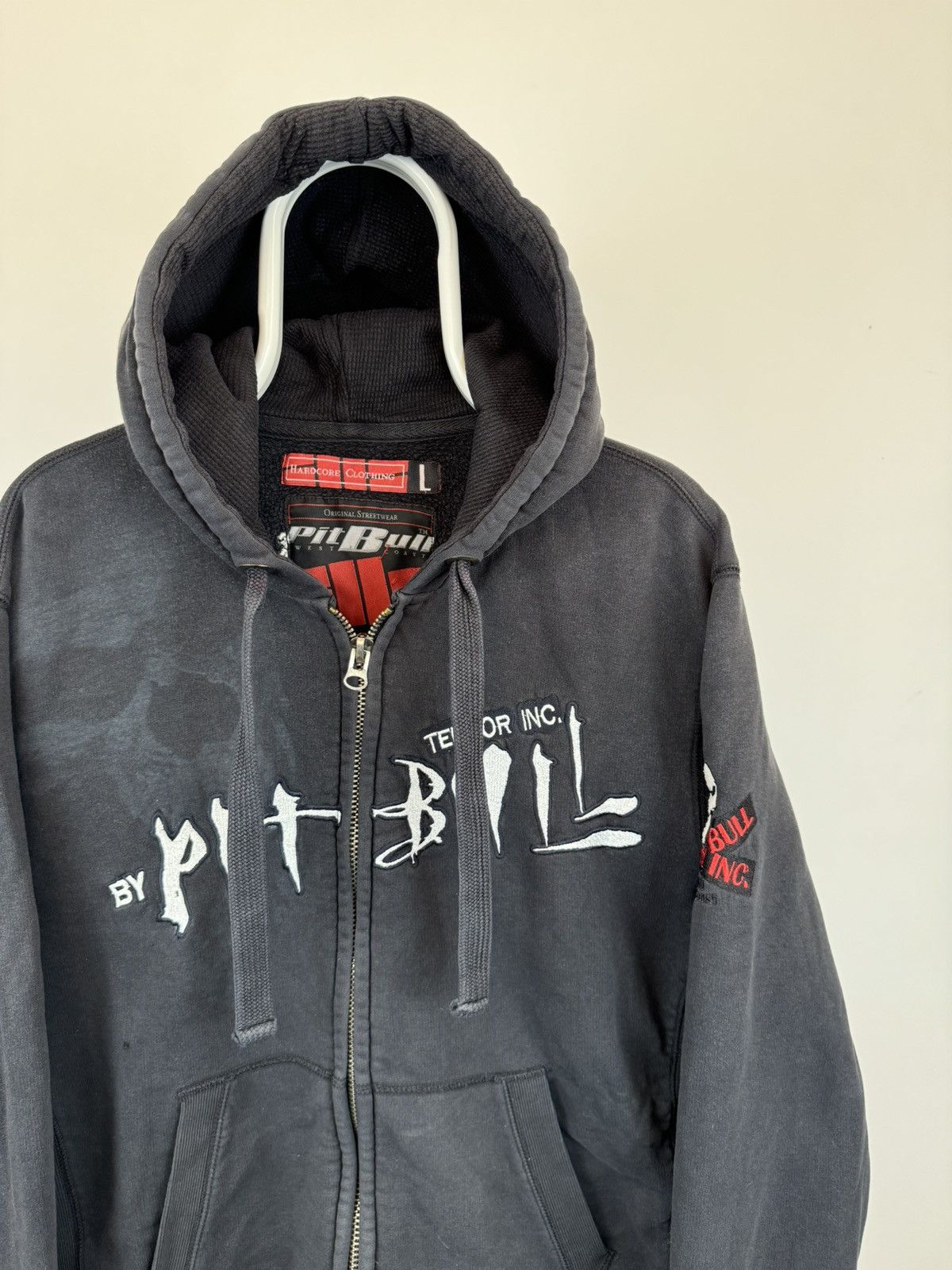 Vintage Pitbull West Coast Terror inc Hoodie Size US L / EU 52-54 / 3 - 3 Thumbnail