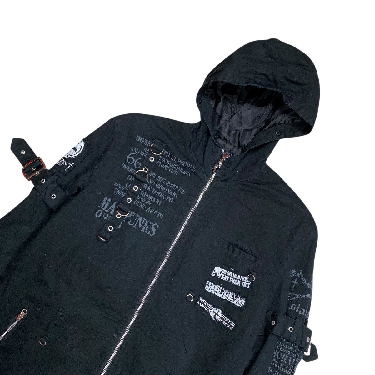 Japanese Brand Mad Punk Seditionaries Bondage Parka Jacket Size US L / EU 52-54 / 3 - 4 Thumbnail
