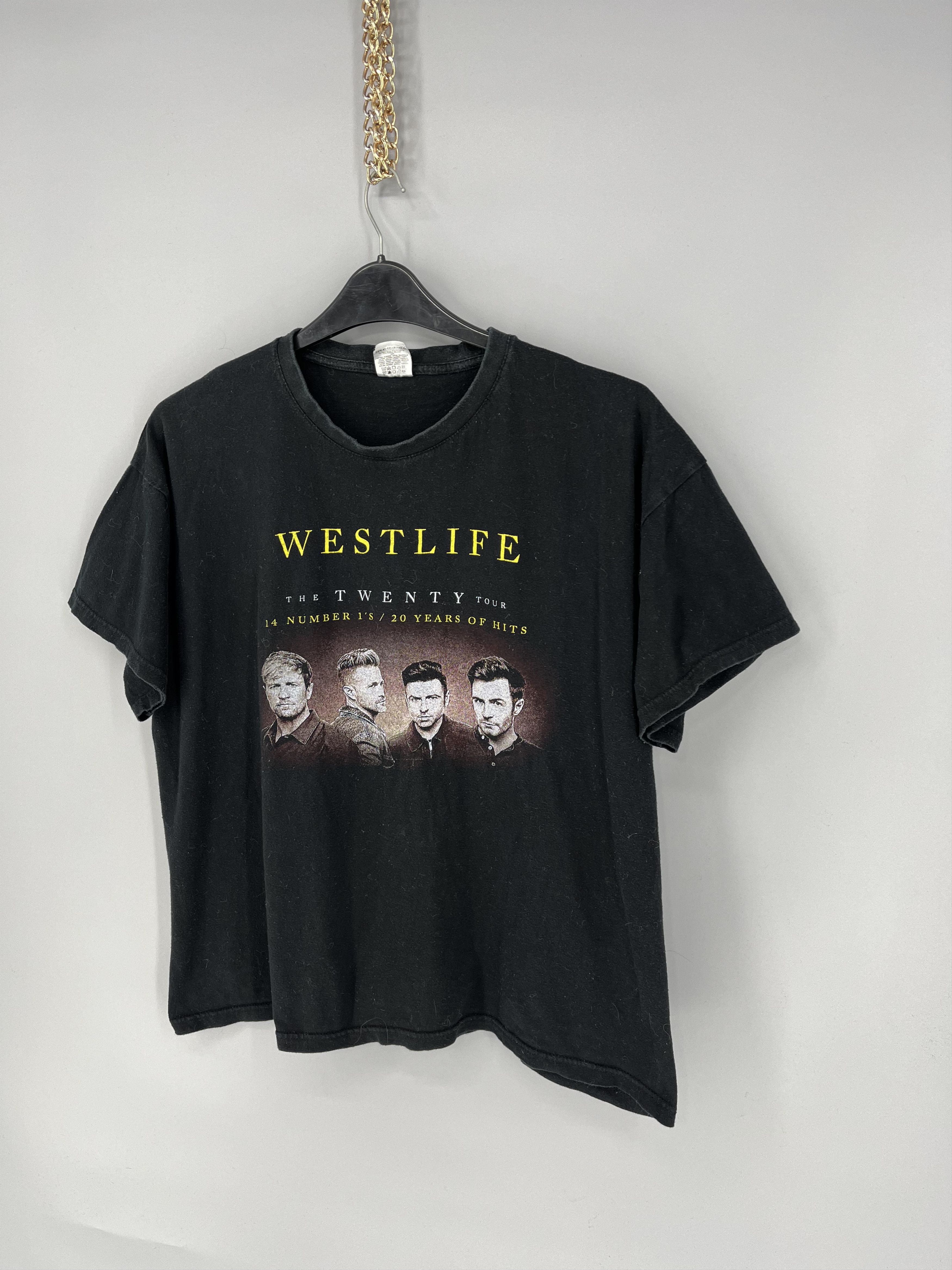 Band Tees Vintage Rare WESTLIFE Band Rock Tour Promo T-shirt Y2K Style Size US XL / EU 56 / 4 - 3 Thumbnail