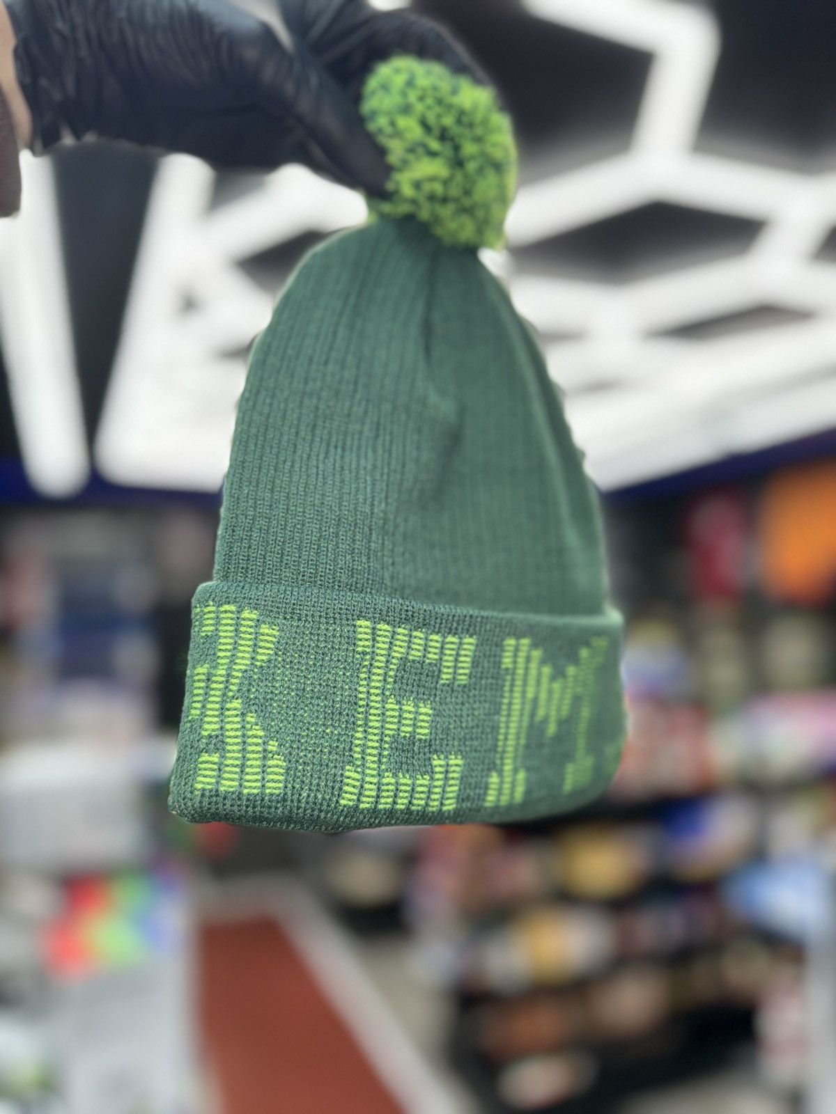 Supreme Supreme Grid Logo Beanie Size ONE SIZE - 2 Thumbnail