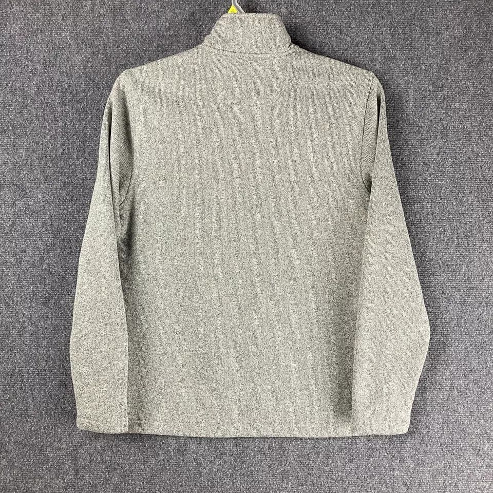 Izod Izod 1/4 Zip Pullover Men's Small Gray Fleece Adults S Size US S / EU 44-46 / 1 - 7 Thumbnail