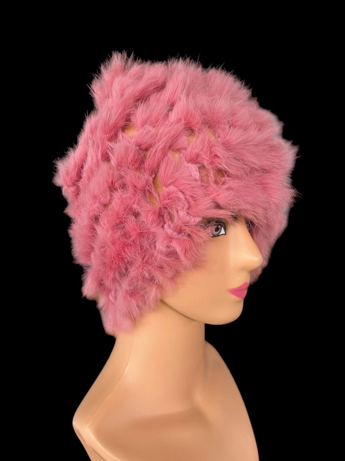 Japanese Brand × Kapital × Vintage Cantwo Japanese Style Distressed Hairy Fur Beanie Hats Size ONE SIZE - 6 Thumbnail