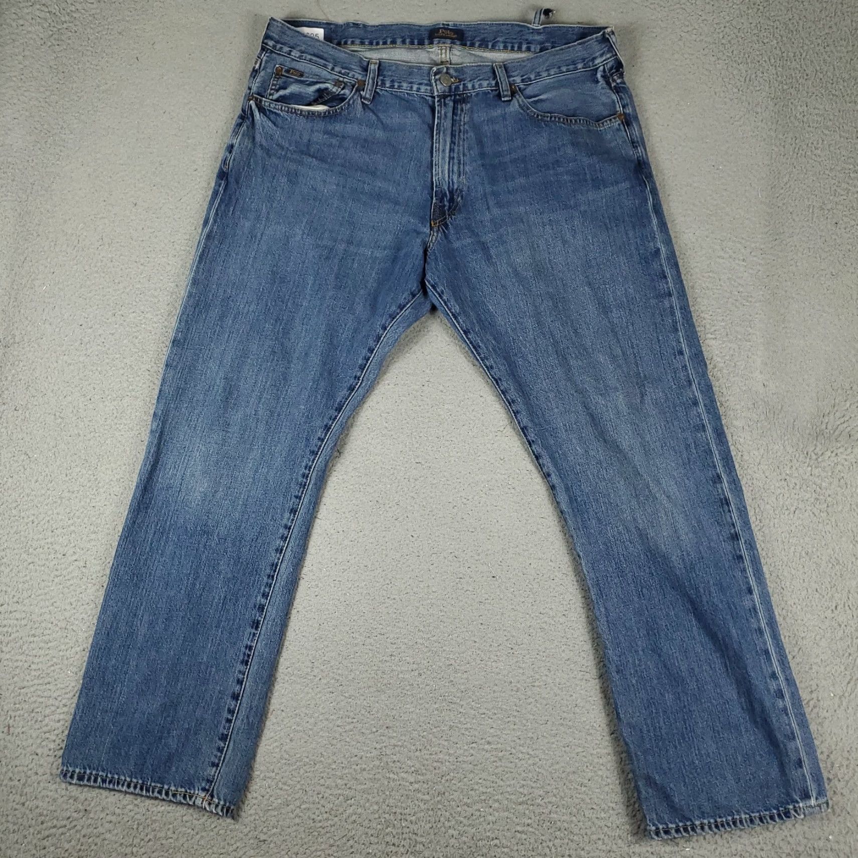 Polo Ralph Lauren Ralph Lauren Jeans Mens 38x32 Blue Classic Fit Denim Pants Distressed 5-Pocket Polo Regular Straight Decade Sports Outdoor Jeans Mens Size US 38 / EU 54 - 2 Thumbnail