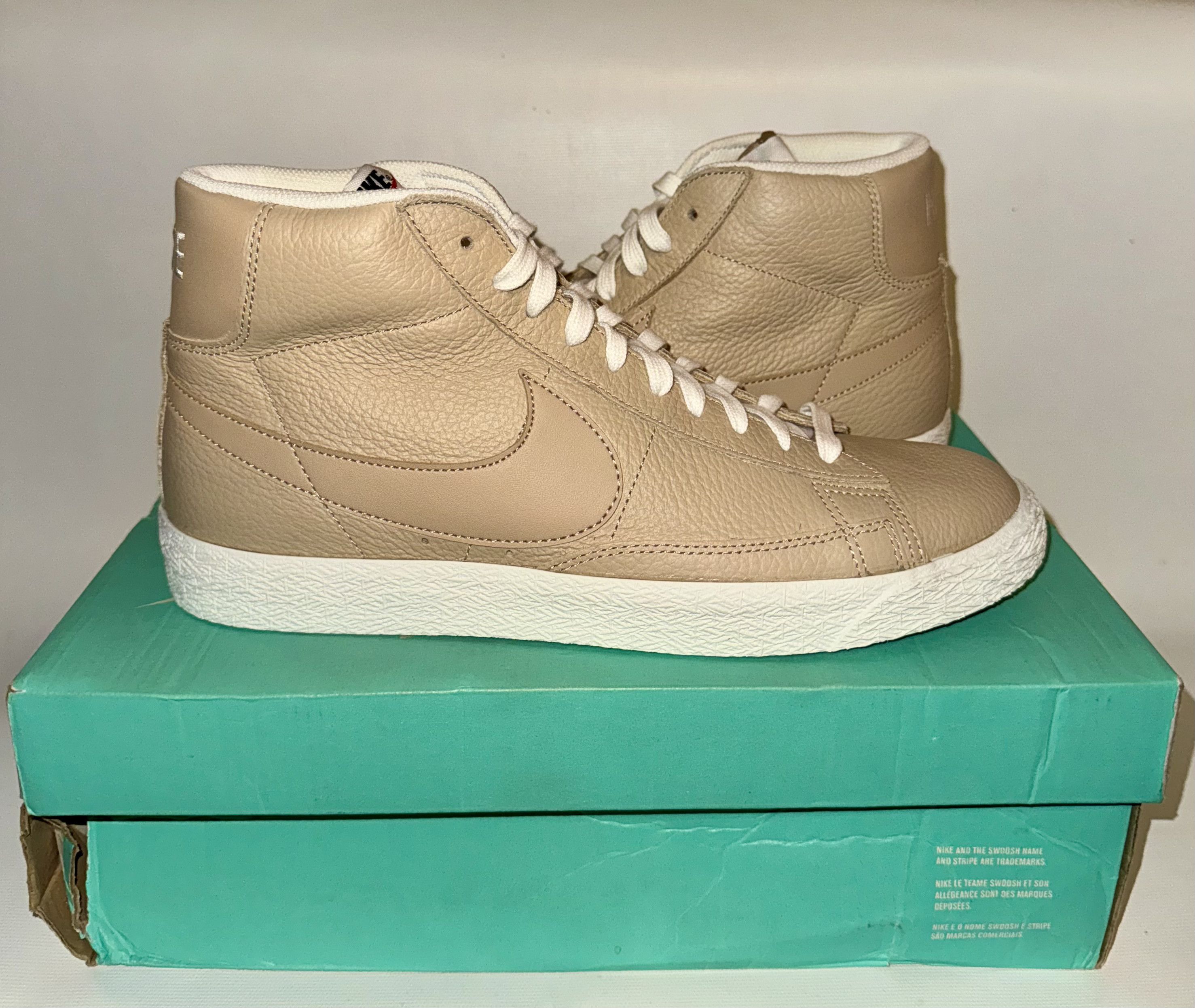 Nike Nike Blazer SB Premium Tan Size US 10 / EU 43 - 1 Thumbnail