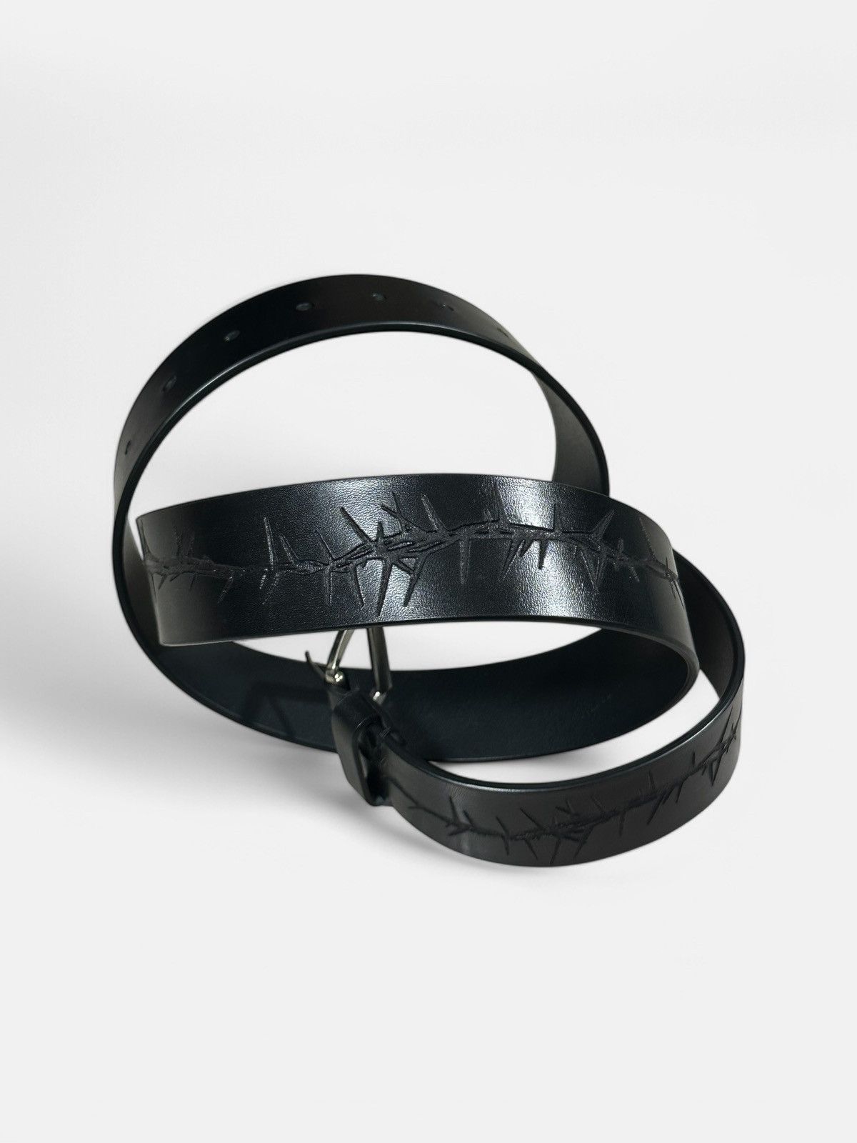 Ann Demeulemeester Ann Demeulemeester - Laser Cut Thorns Belt Size ONE SIZE - 1 Thumbnail