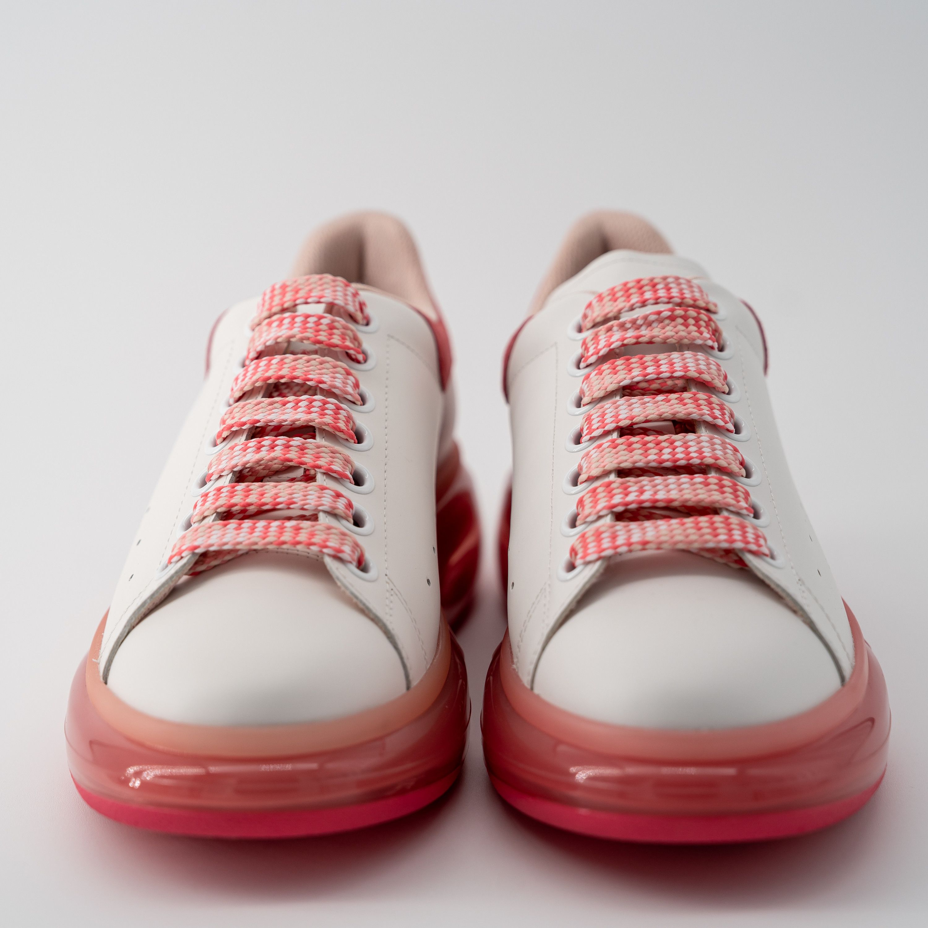 Alexander McQueen 10 Alexander McQueen Oversized Sneakers Red White Bubble Size US 10 / IT 40 - 2 Thumbnail