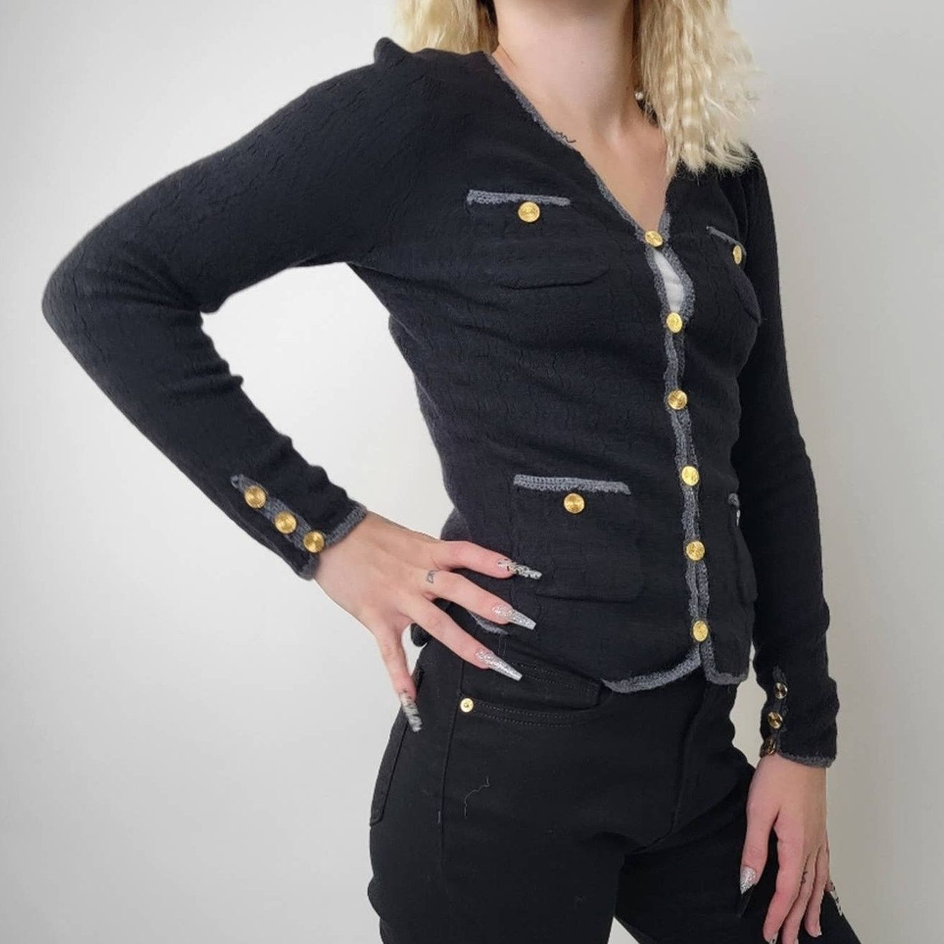 Trina Turk Trina Turk Vermouth Wool Cardigan - S Size S / US 4 / IT 40 - 7 Thumbnail