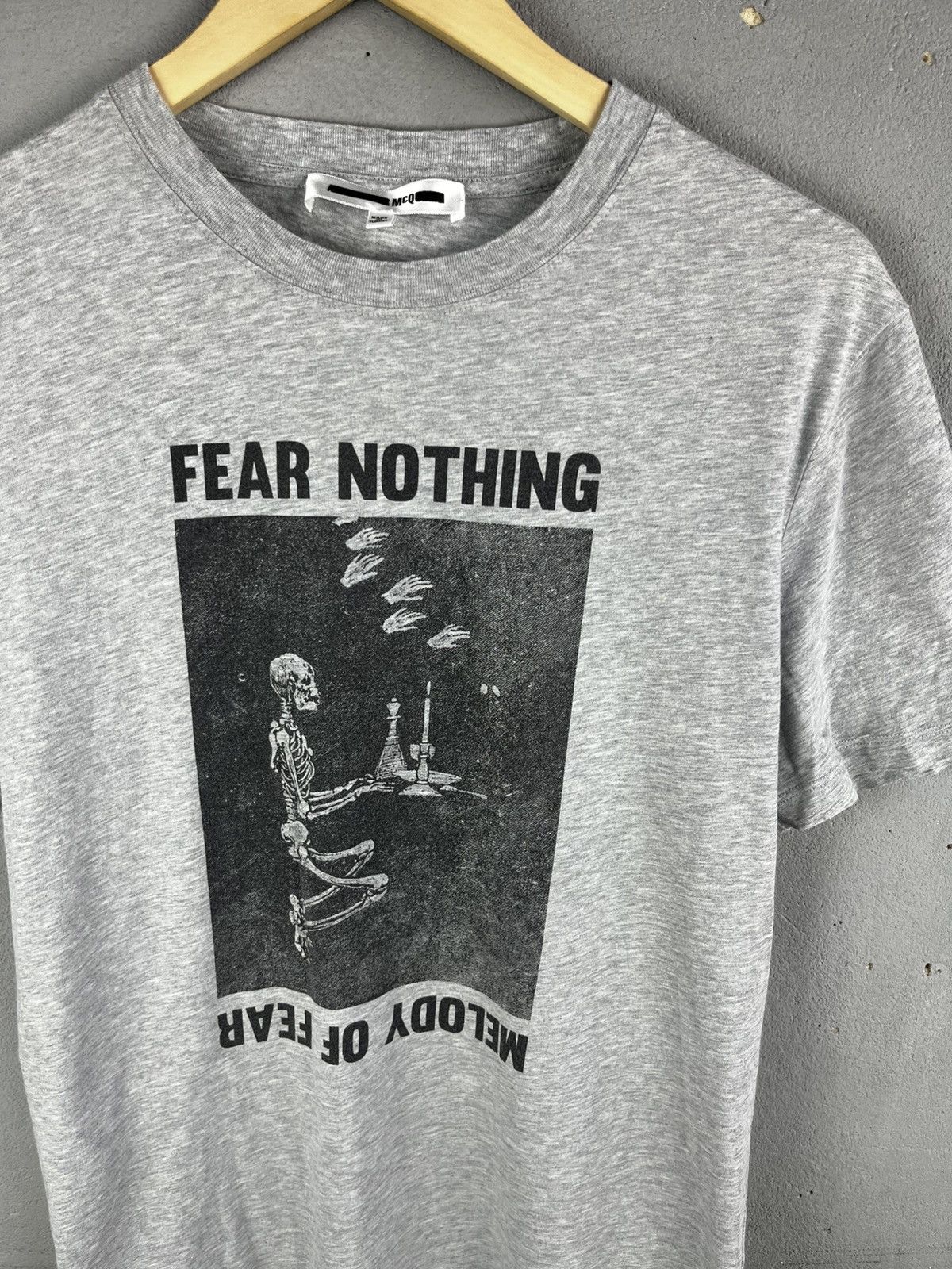 Alexander McQueen McQ skull t shirt fear nothing Size US XL / EU 56 / 4 - 3 Thumbnail