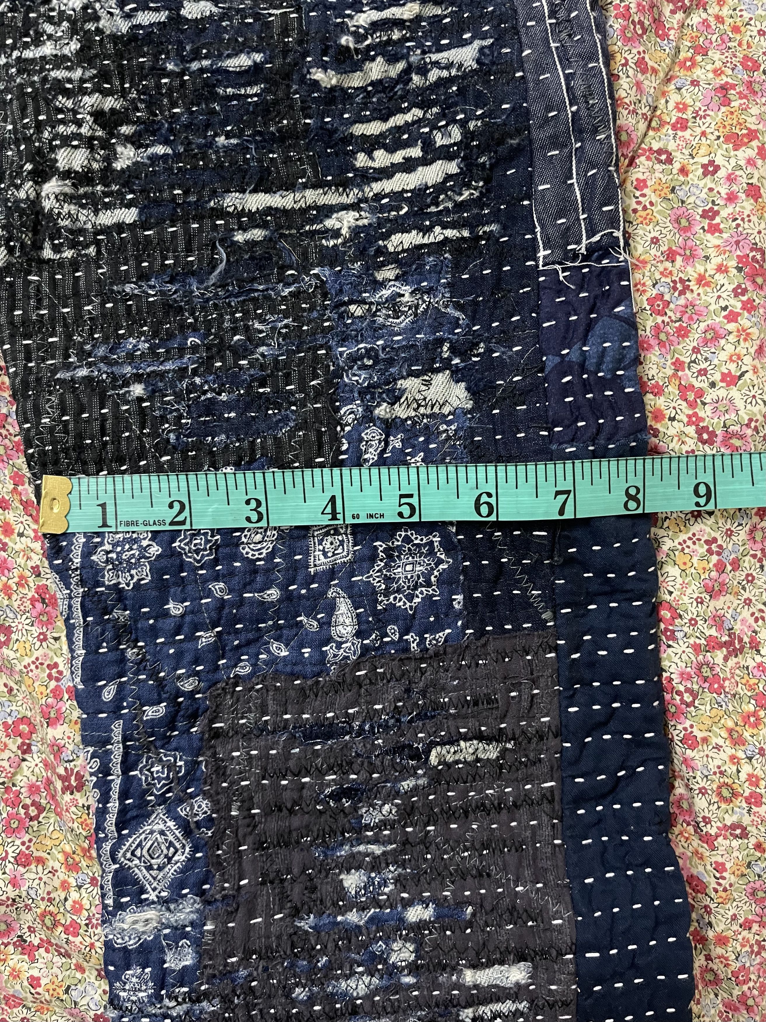 Levi's Vintage Clothing Vtg Levis Custom Sashiko Boro Kapital Style Single Number Size US 29 - 13 Thumbnail