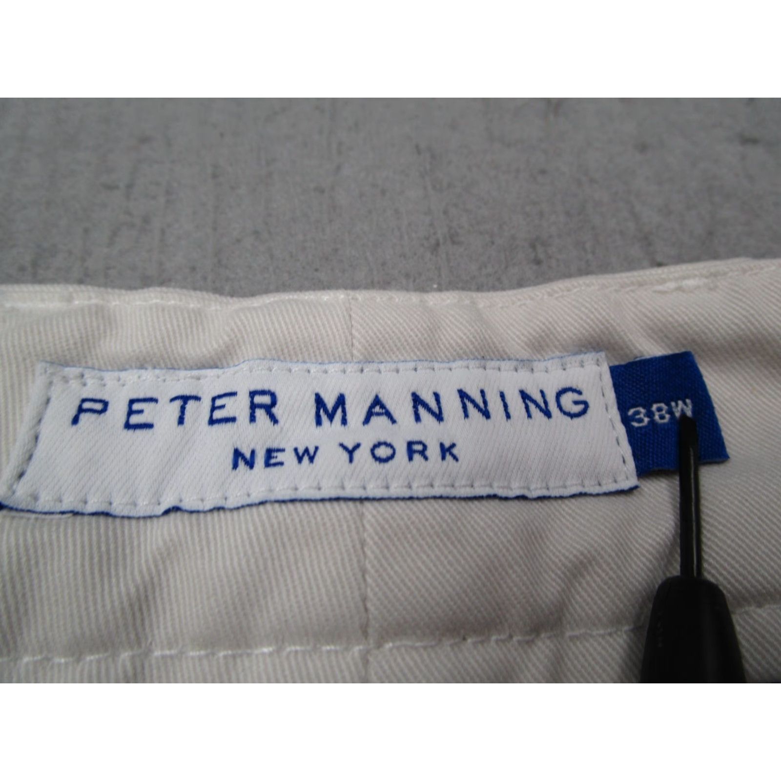 Vintage VINTAGE Peter Manning Men's Shorts 38 Casual Flat Front Cotton Chino Beach City Outdoor Summer Size US 38 / EU 54 - 3 Thumbnail