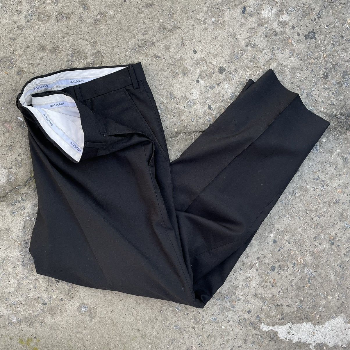 Balmain Vintage Balmain Trousers Pants Y2K 90s USA Size US 36 / EU 52 - 1 Thumbnail