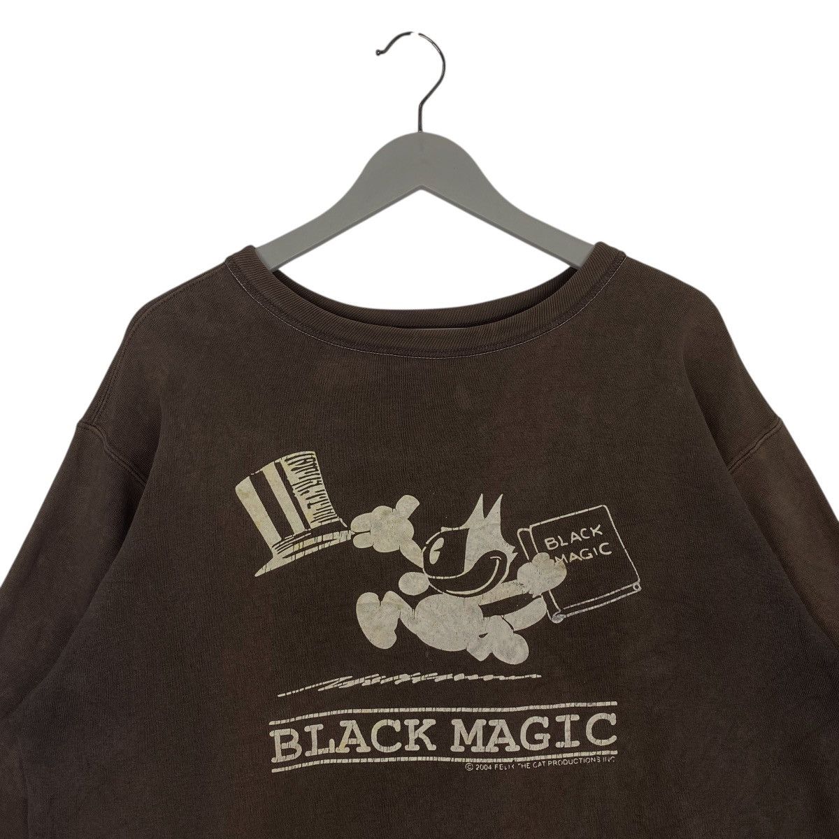 Other Vintage 80s Felix The Cat Crewneck Sweatshirt Brown Size M Size US M / EU 48-50 / 2 - 4 Thumbnail