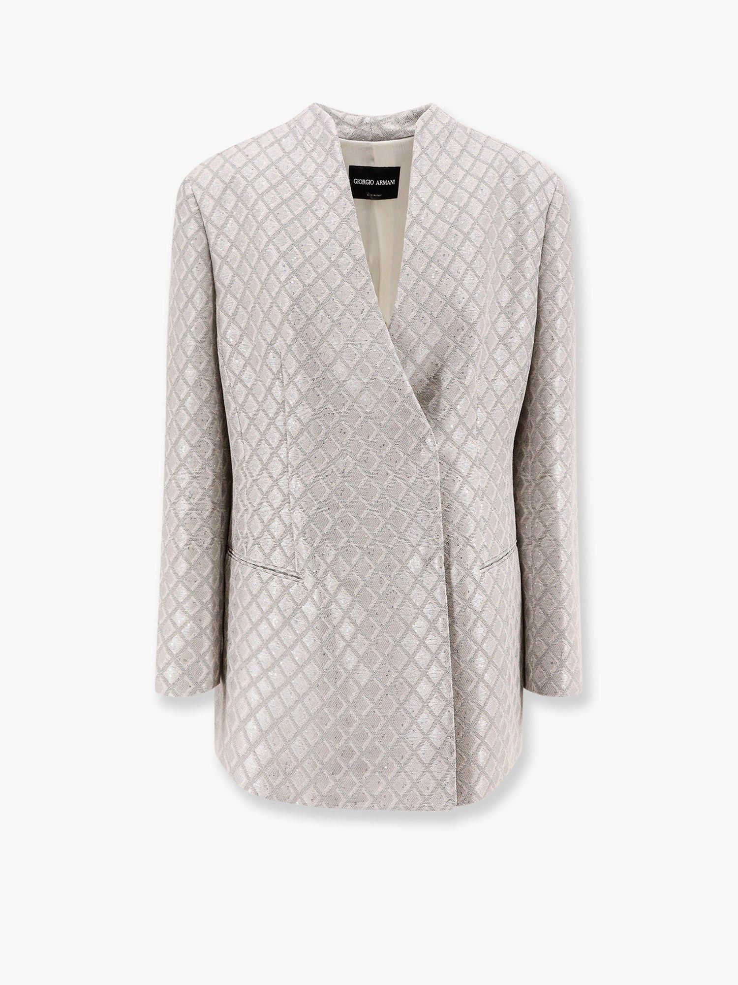 ジャケット Giorgio Armani Jersey Blazer With All-Over Sequins Giorgio Armani Jersey Blazer With All-Over Sequins | Grailed