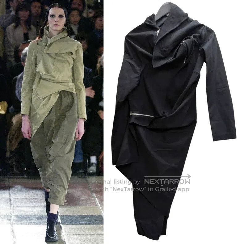 Comme Des Garcons Main line deconstructed long jacket