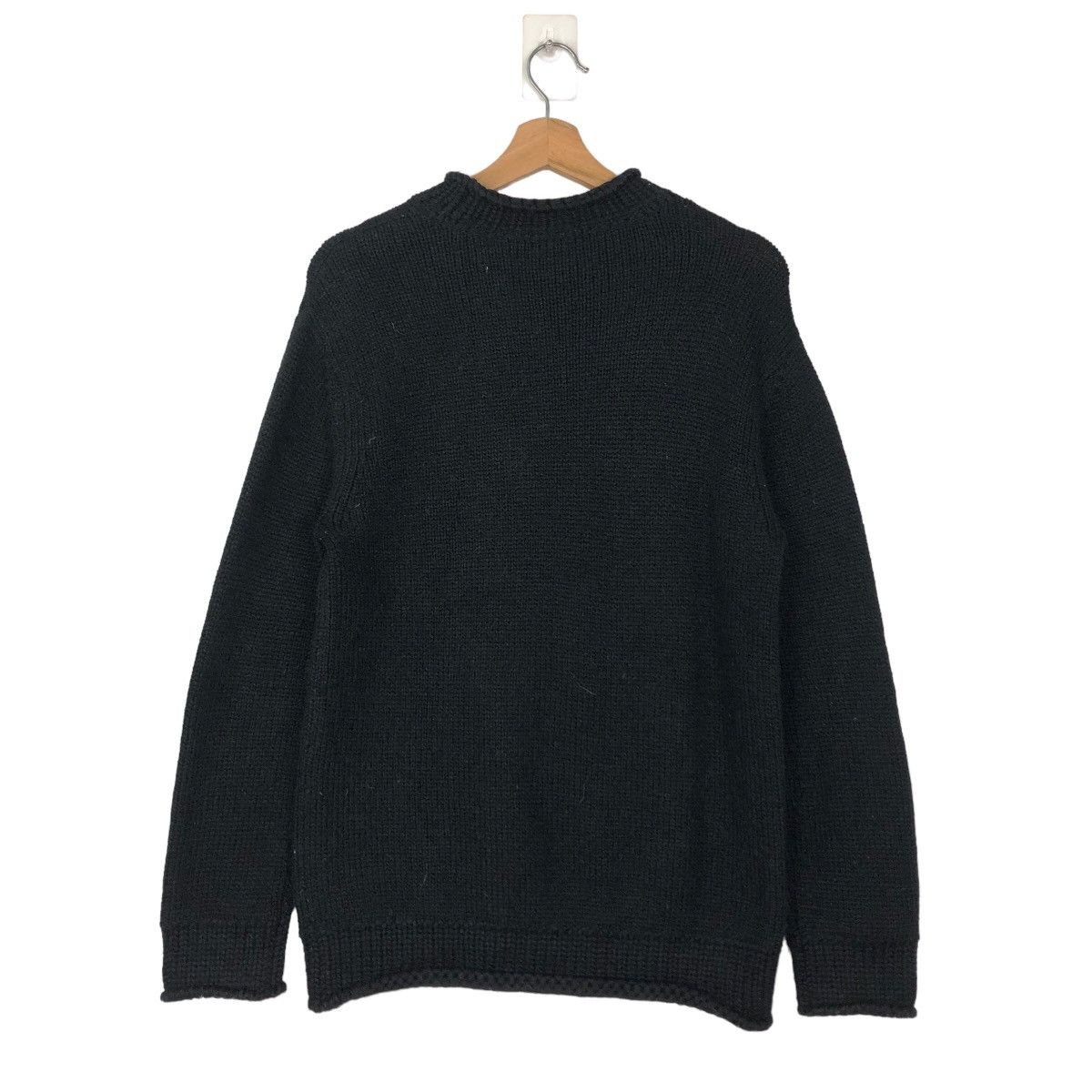 Japanese Brand VINTAGE KNIT SWEATSHIRT ICONIC BLACK COLOUR CASTELBAJAC Size US M / EU 48-50 / 2 - 7 Thumbnail