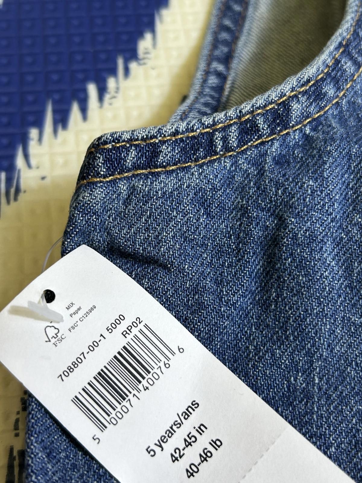 Gap NEW! BabyGap Denim Overalls by Loving Kindness Everyday Size ONE SIZE - 8 Thumbnail