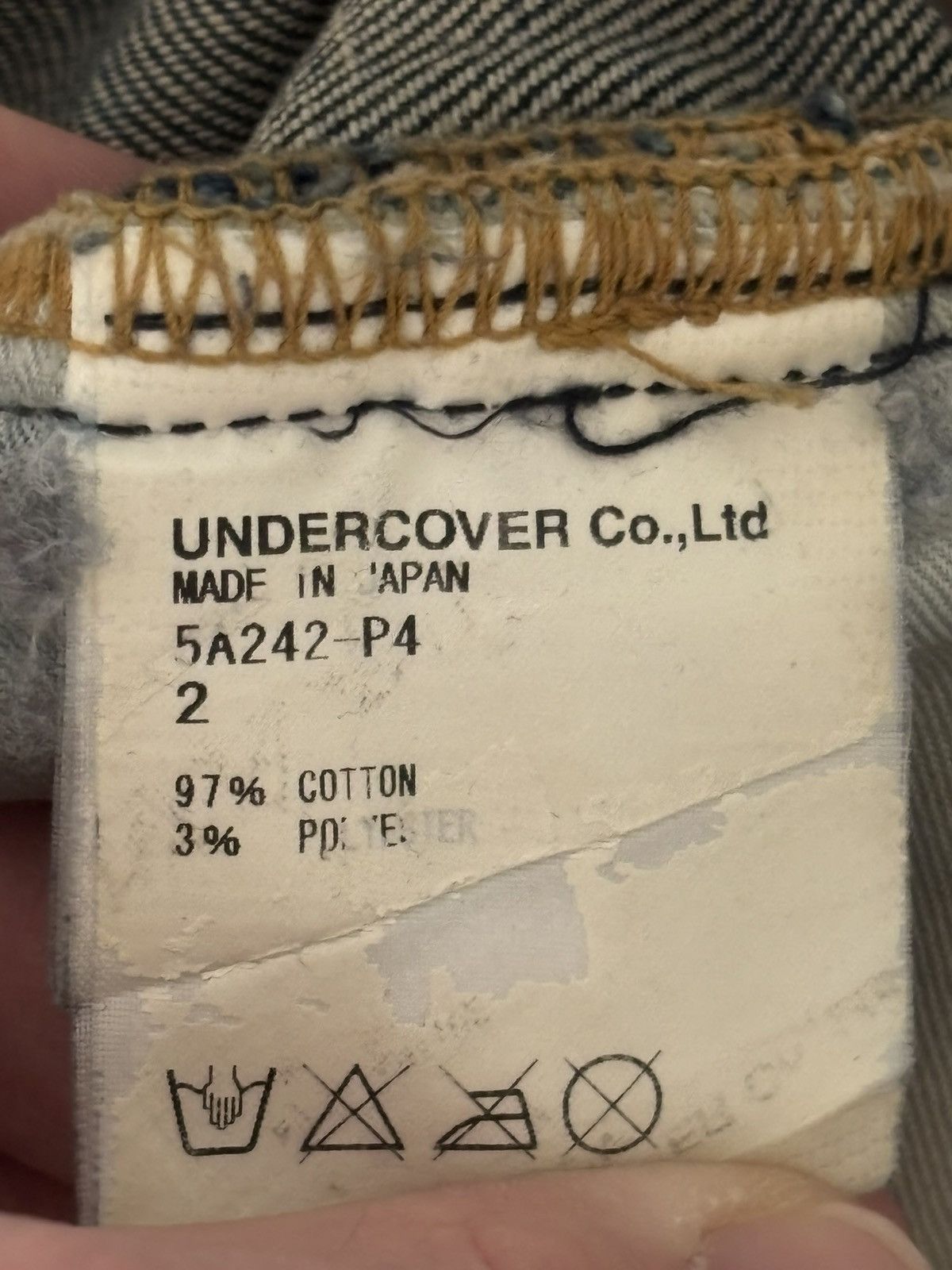 Undercover Aw05 Undercover Skull Denim Size US 32 / EU 48 - 7 Thumbnail