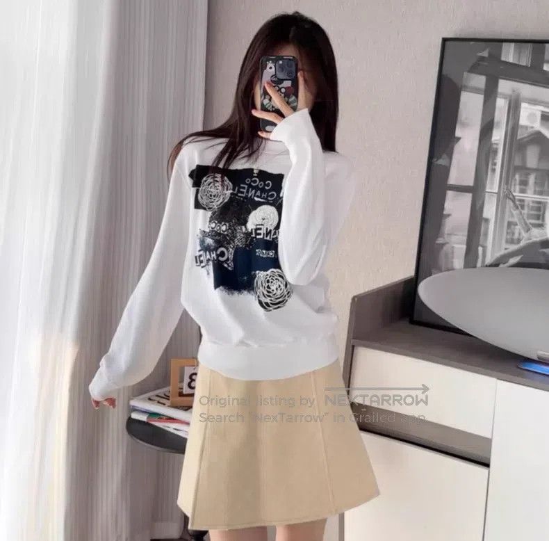 Chanel Chanel Camelia sweatshirt Size XS / US 0-2 / IT 36-38 - 7 Thumbnail