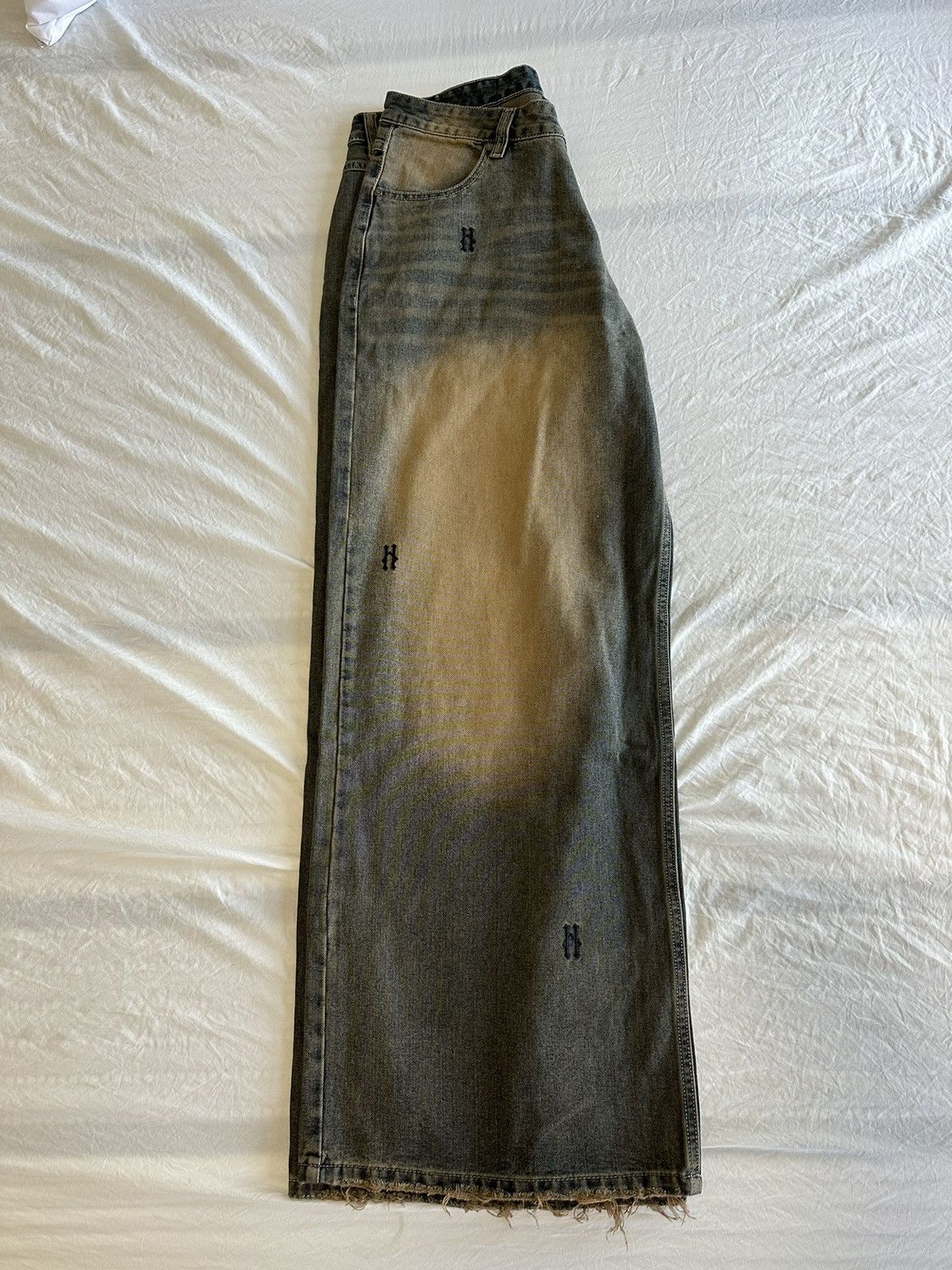 Jean ARTHON WASHED LOOSE JEANS Size US 32 / EU 48 - 2 Thumbnail