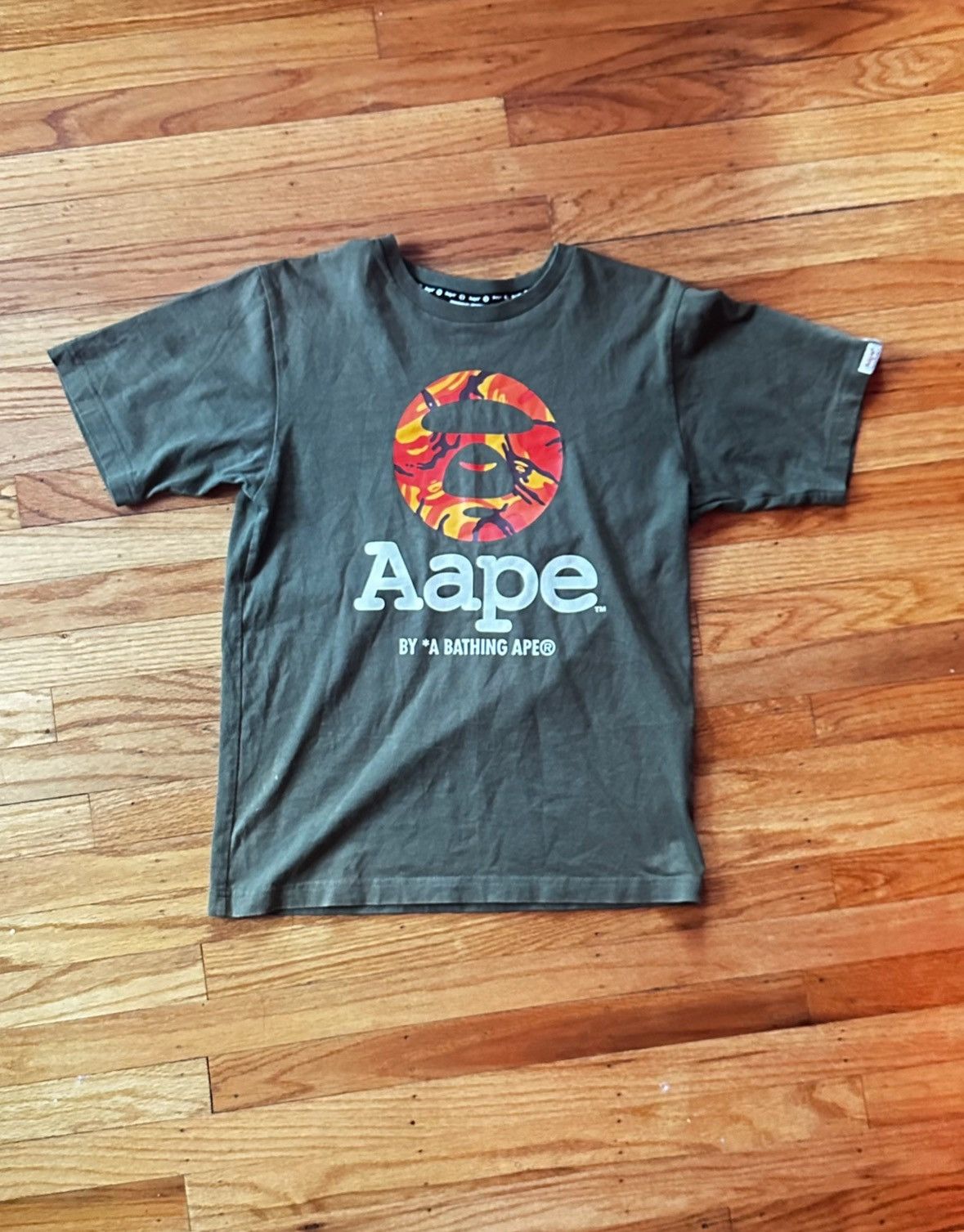 Aape × Bape Aape Tee by A Bathing Ape Size US S / EU 44-46 / 1 - 1 Thumbnail