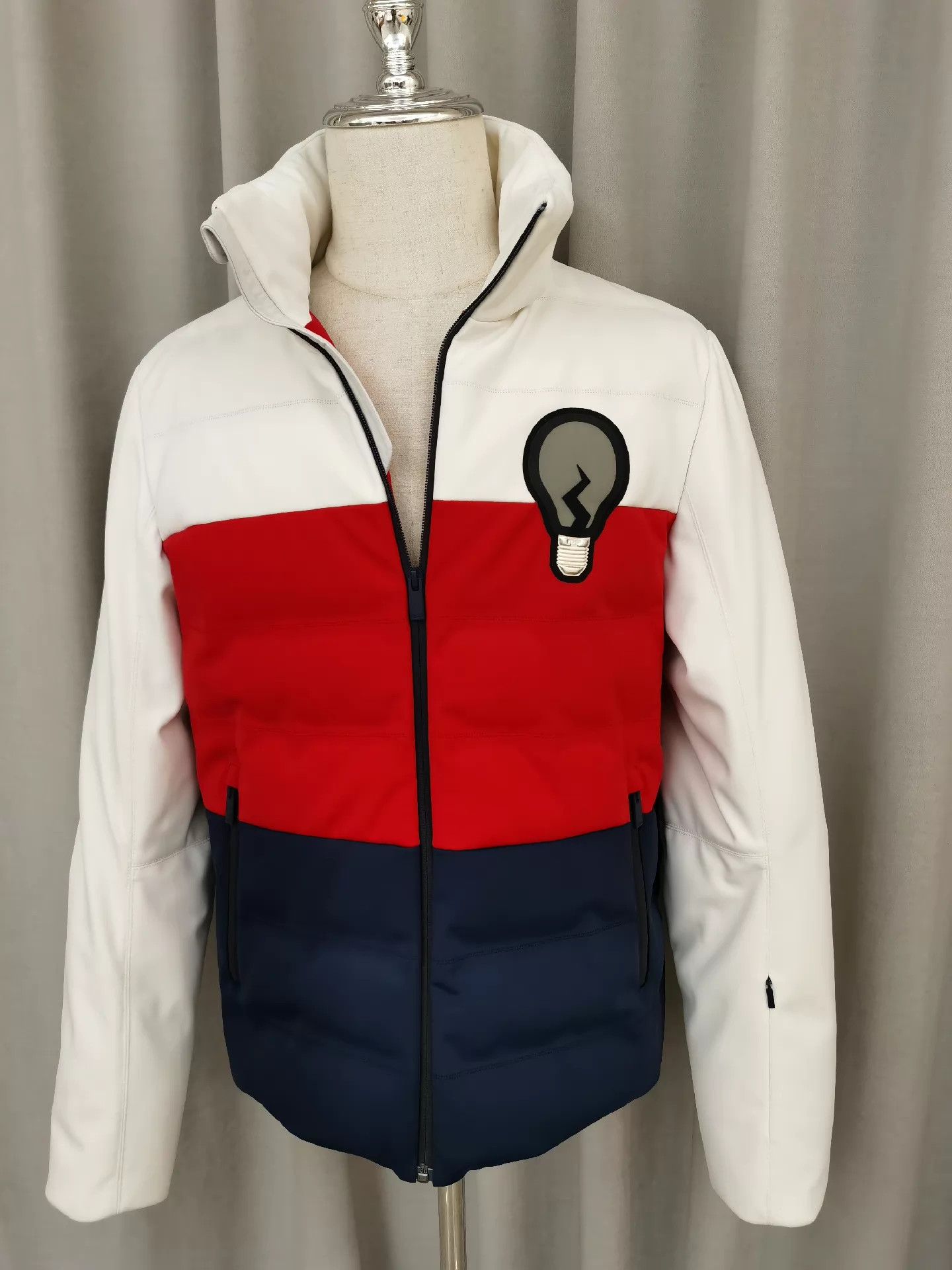 Fendi FENDI Classic Bulb Color Block Puffer Down Jacket 48 Size US M / EU 48-50 / 2 - 1 Thumbnail