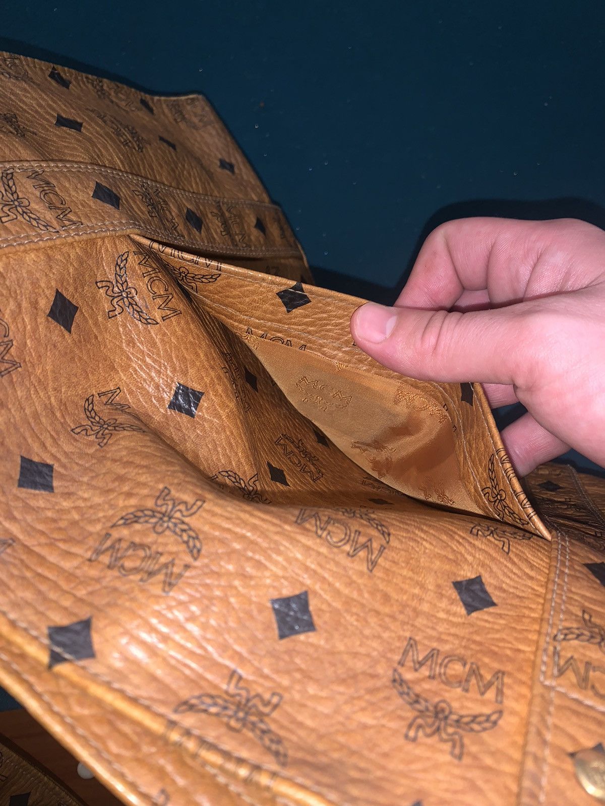 MCM Vintage MCM messenger bag Size ONE SIZE - 10 Thumbnail