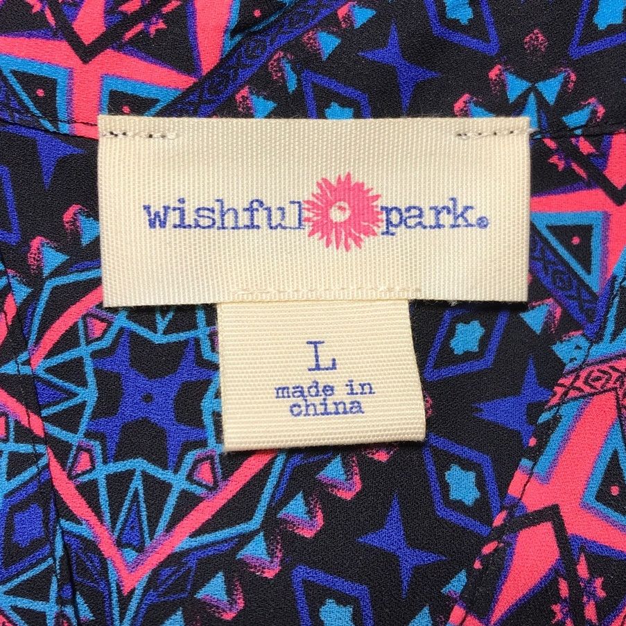 Other Wishful Park Bohemian V-Neck Long Sleeve Relaxed Blouse L Size L / US 10 / IT 46 - 4 Thumbnail
