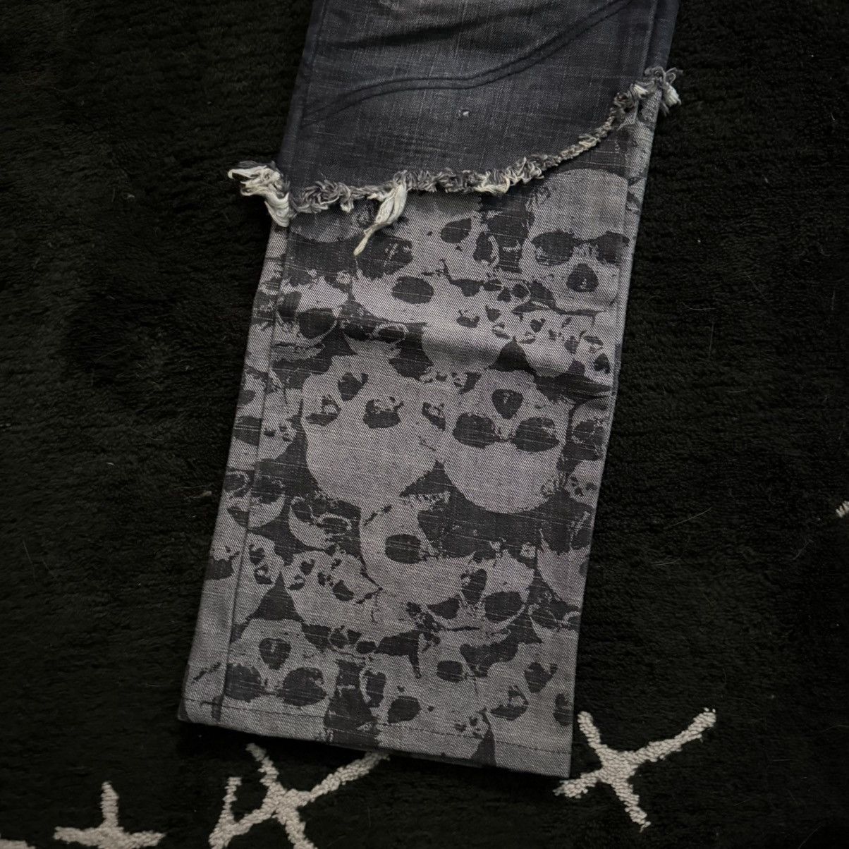 ALEXANDER DIGENOVA Ant Label (FW20) - Skull Pants Size US 30 / EU 46 - 4 Thumbnail